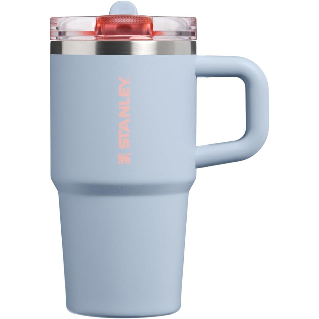 STANLEY Quencher ProTour Flip Straw Tumbler mit auslaufsicherem Deckel 1,2 Liter | Integrierter Strohhalm und Griff | Passt in Becherhalter für Reisen | Isolierter Edelstahlbecher | BPA-frei | Rosenquarz