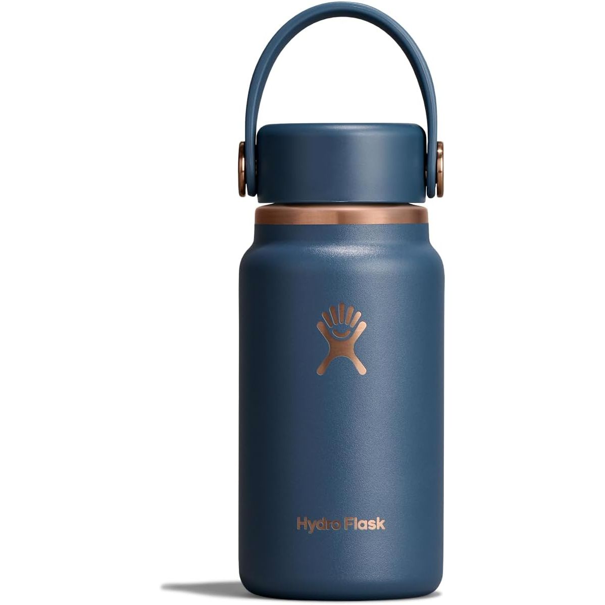 Hydro Flask Micro Bottle – Isolierte, auslaufsichere Mini-Flasche für Handtasche oder Hosentasche in 198 ml Agave Green