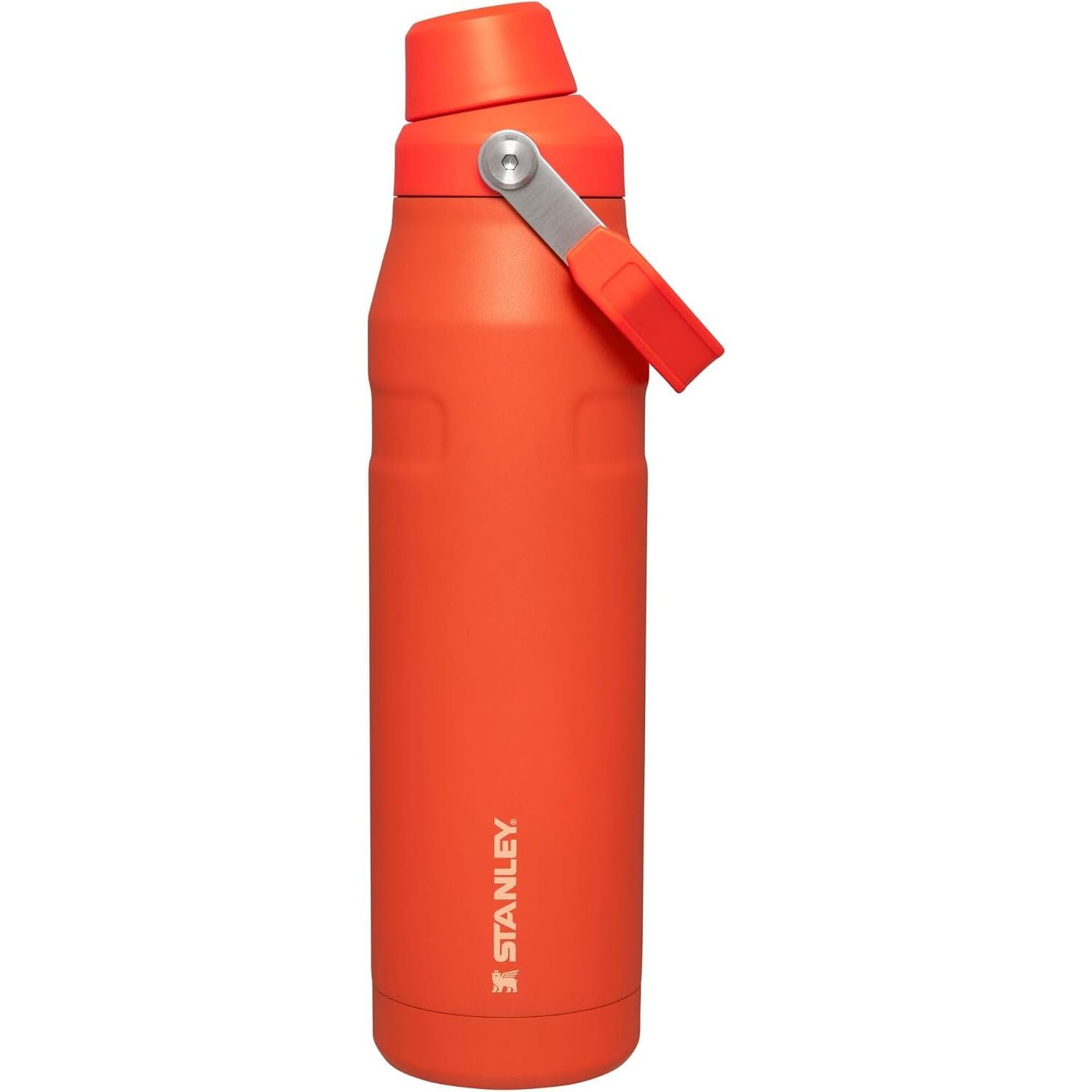 Stanley IceFlow Fast Flow Wasserflasche 709 ml | Abgewinkelter Ausgießerdeckel | Leicht und auslaufsicher für Reisen und Sport | Isolierter Edelstahl | BPA-frei | Rosenquarz