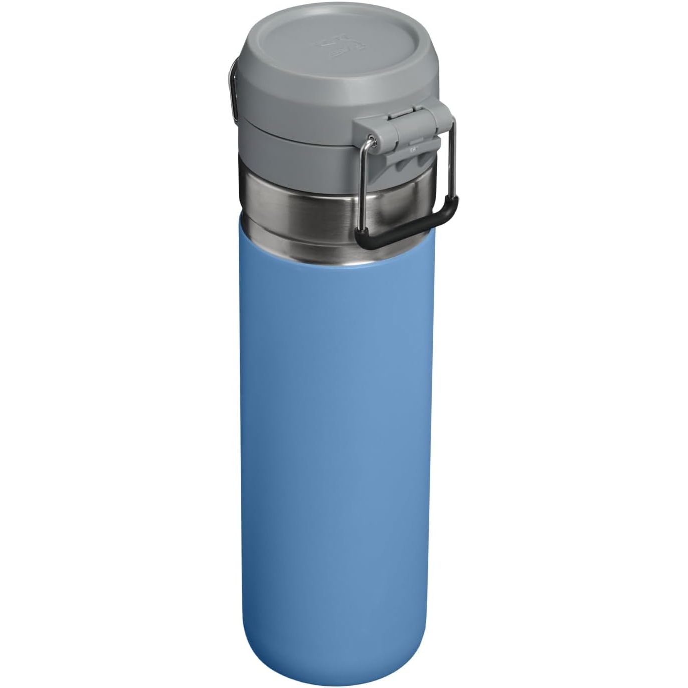 STANLEY Quick Flip GO Wasserflasche 700 ml | Deckel mit Druckknopf | Auslaufsicher und kompakt für Reisen und Sport | Isolierter Edelstahl | BPA-frei | Blue Sky