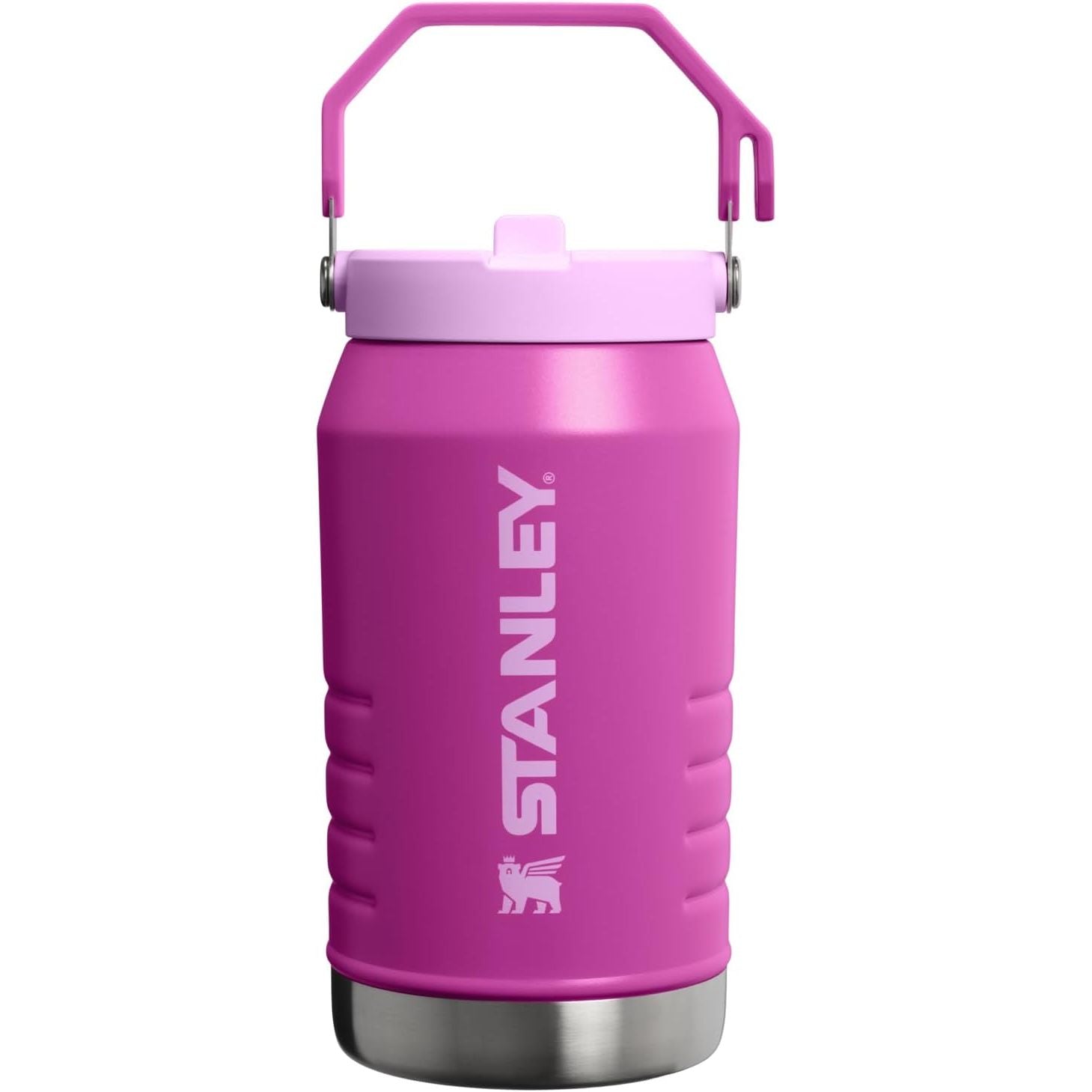 Stanley IceFlow 2.0 Flip Straw Kanne mit Griff 40 oz | Schraubverschluss und hochklappbarer Trinkhalm | Auslaufsicher für Reise und Sport | Isolierter Edelstahl | BPA-frei | Dried Pine