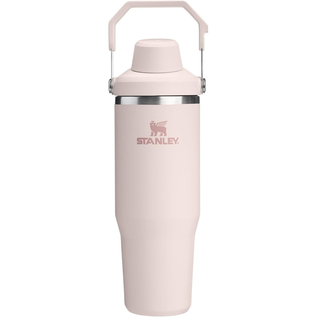 Stanley IceFlow 2.0 Fast Flow Becher mit Griff 887 ml | Angeschrägter Ausgießerdeckel zum Drehen | Auslaufsichere Trinkflasche | Isolierter Edelstahl | BPA-frei | Frost