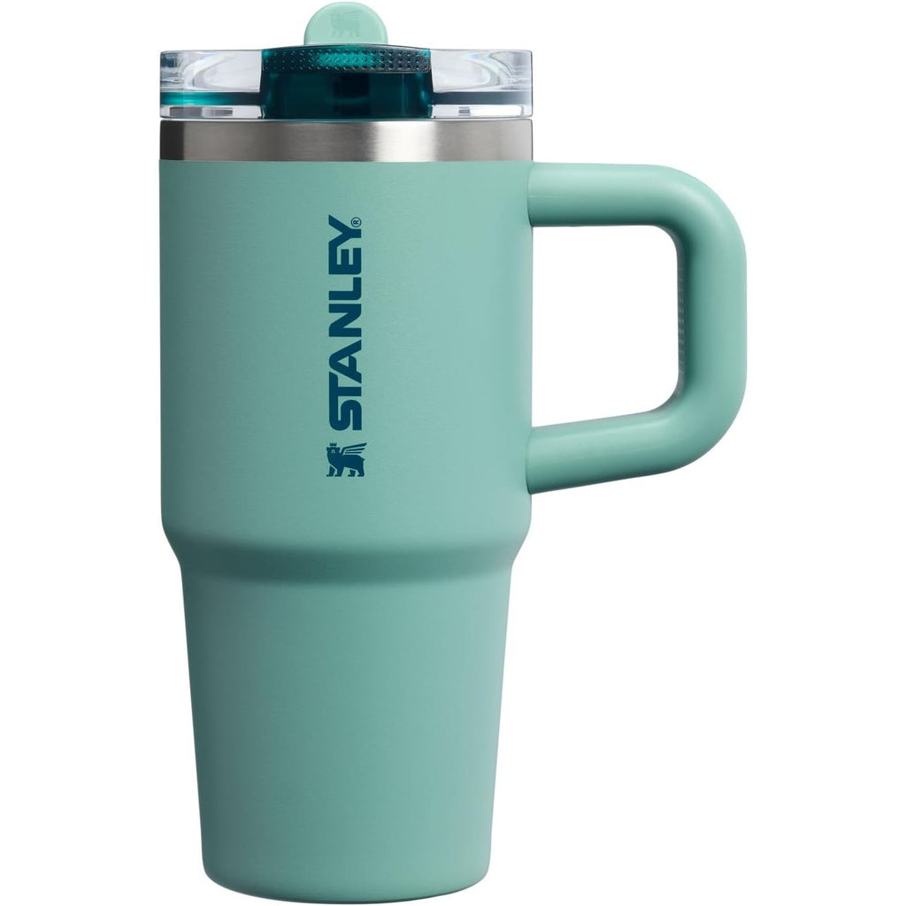 STANLEY Quencher ProTour Flip Straw Tumbler mit auslaufsicherem Deckel 1,2 Liter | Integrierter Strohhalm und Griff | Passt in Becherhalter für Reisen | Isolierter Edelstahlbecher | BPA-frei | Rosenquarz