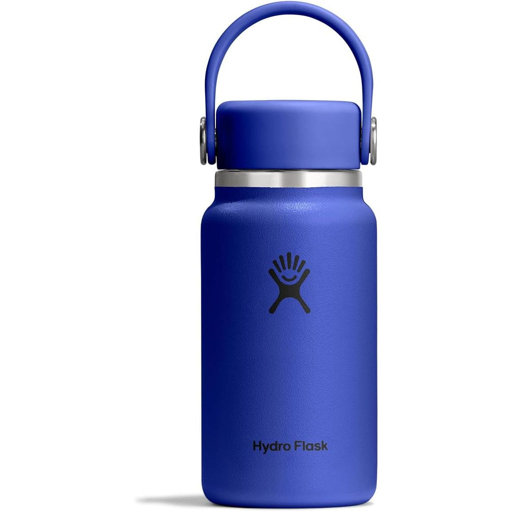 Hydro Flask Micro Bottle – Isolierte, auslaufsichere Mini-Flasche für Handtasche oder Hosentasche in 198 ml Agave Green