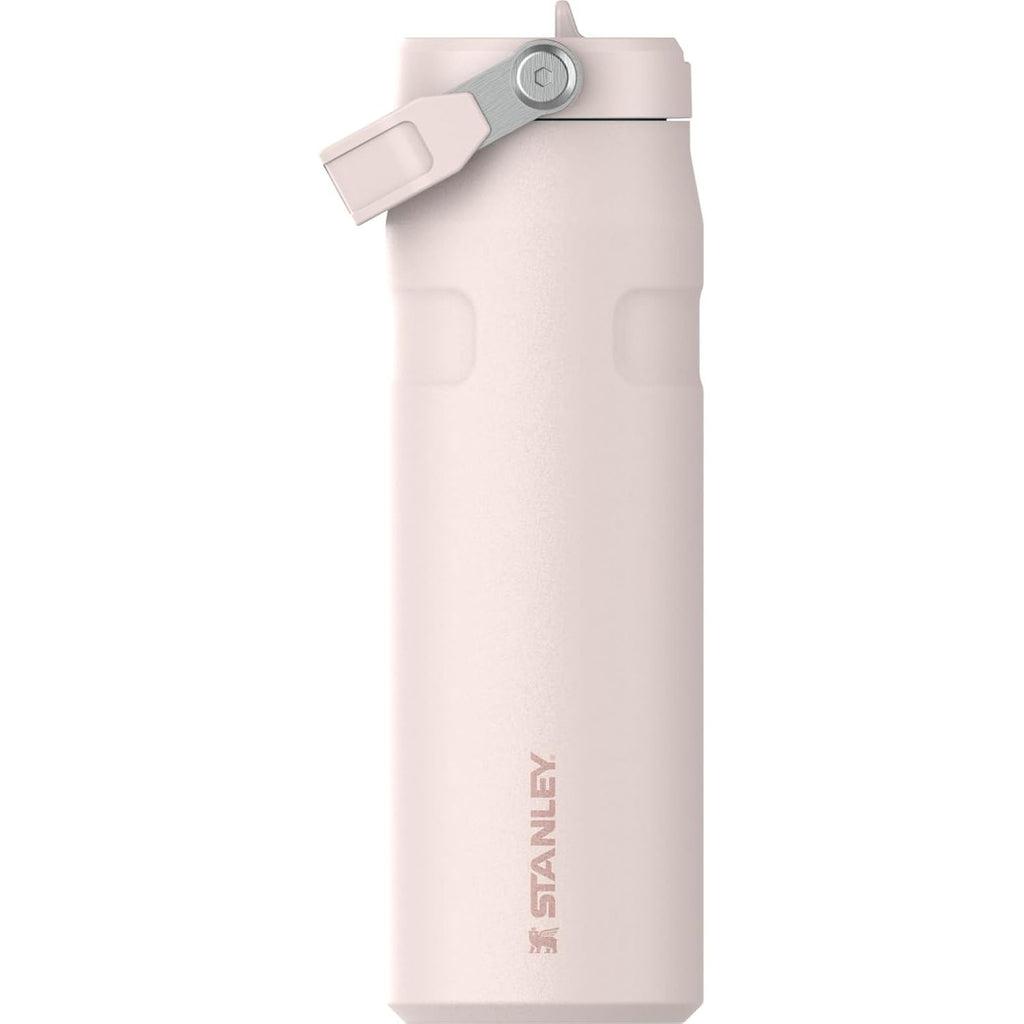 Stanley IceFlow Flip Straw 2.0 Wasserflasche 709 ml | Integrierter Strohhalm mit größerer Öffnung | Leicht und auslaufsicher | Isolierter Edelstahl | BPA-frei | Twilight