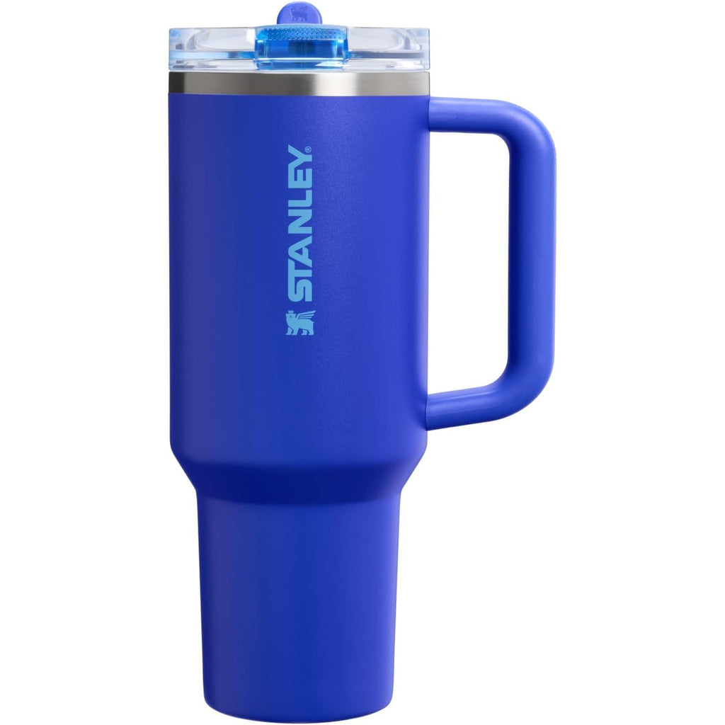 STANLEY Quencher ProTour Flip Straw Tumbler mit auslaufsicherem Deckel 1,2 Liter | Integrierter Strohhalm und Griff | Passt in Becherhalter für Reisen | Isolierter Edelstahlbecher | BPA-frei | Rosenquarz