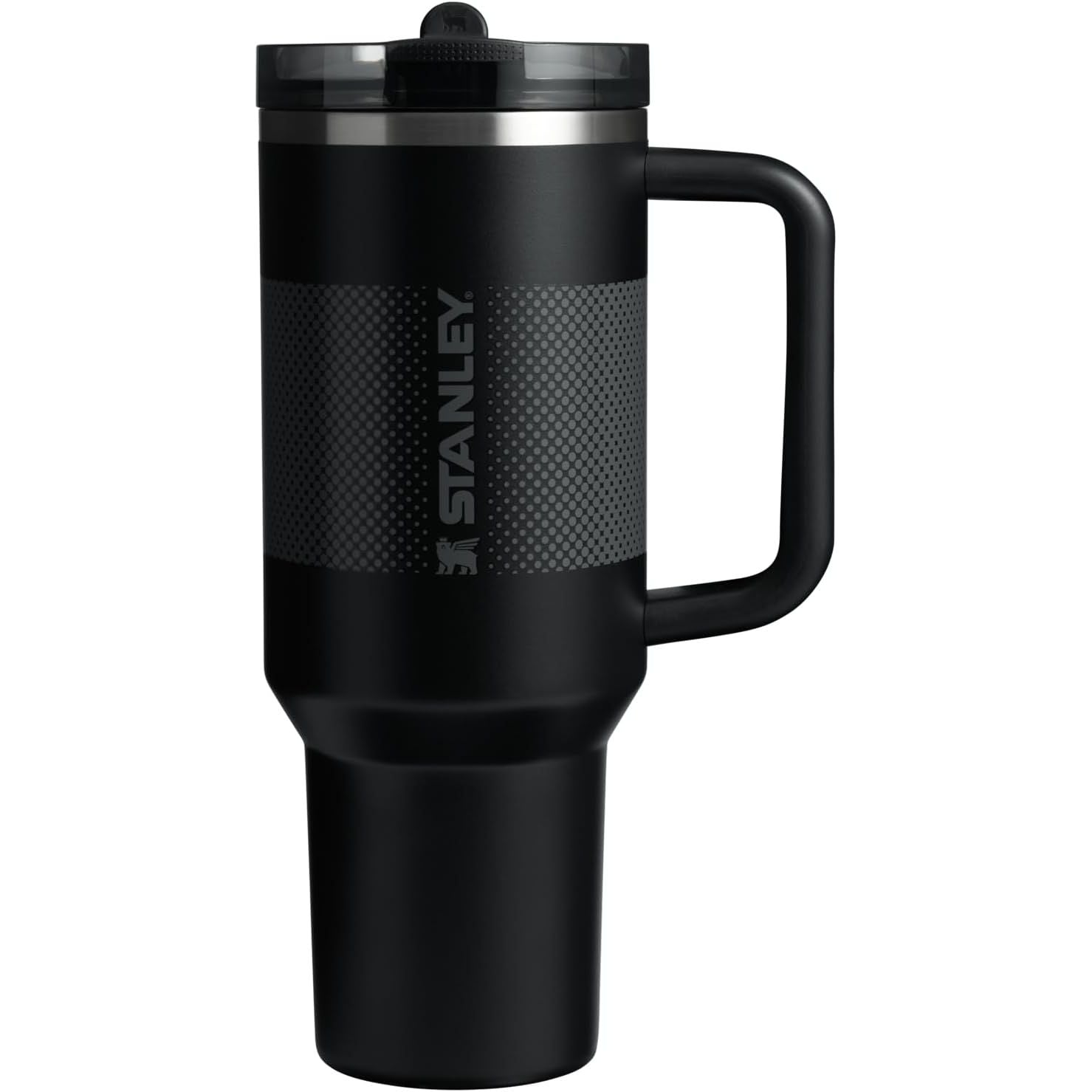 STANLEY Quencher ProTour Flip Straw Tumbler mit auslaufsicherem Deckel 1,2 Liter | Integrierter Strohhalm und Griff | Passt in Becherhalter für Reisen | Isolierter Edelstahlbecher | BPA-frei | Rosenquarz