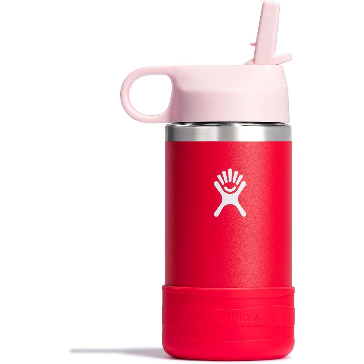 Hydro Flask Kinder-Trinkflasche für die Schule - Edelstahl und isoliert mit Strohhalmverschluss - 355 ml in Seaspray Blue