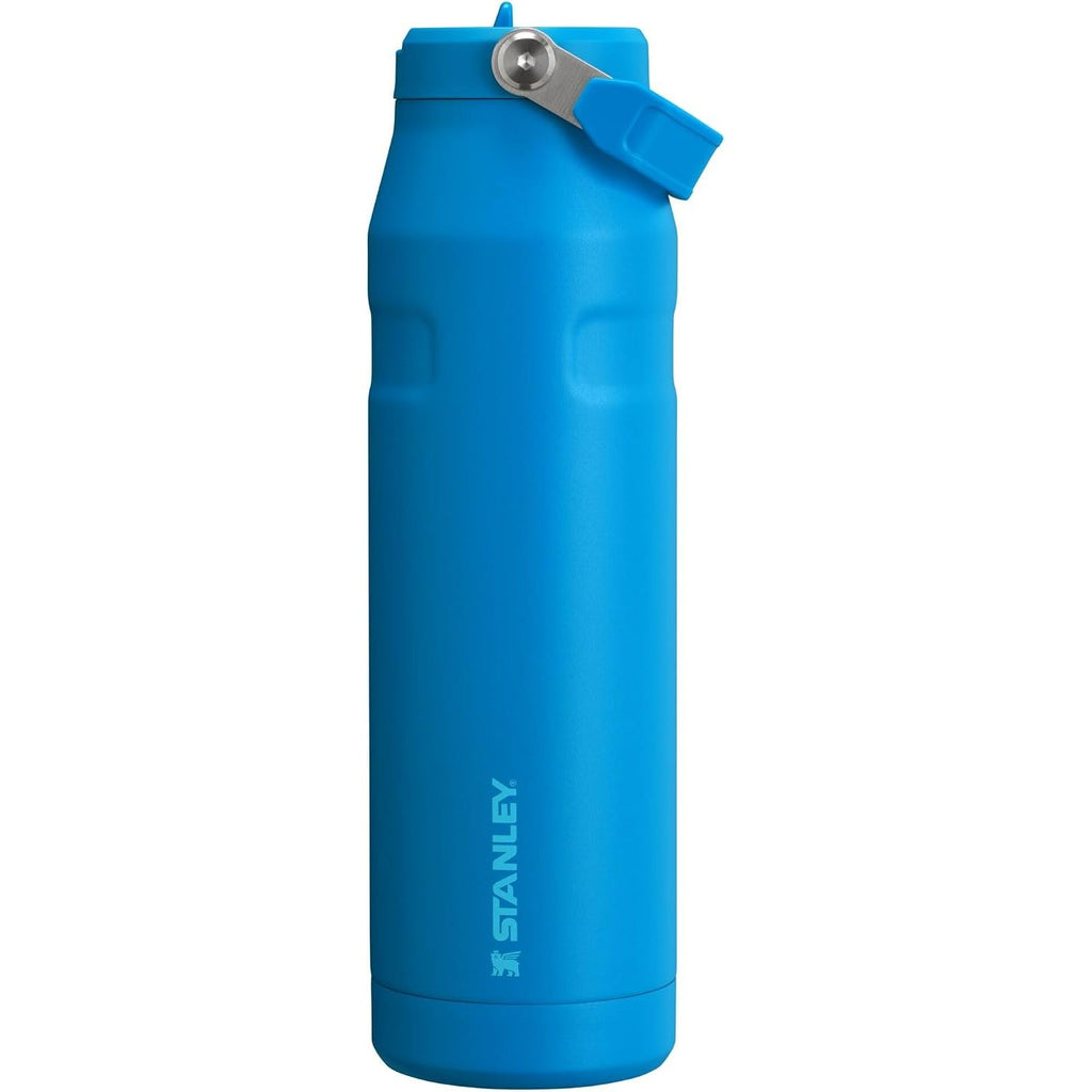 Stanley IceFlow Flip Straw 2.0 Wasserflasche 709 ml | Integrierter Strohhalm mit größerer Öffnung | Leicht und auslaufsicher | Isolierter Edelstahl | BPA-frei | Twilight