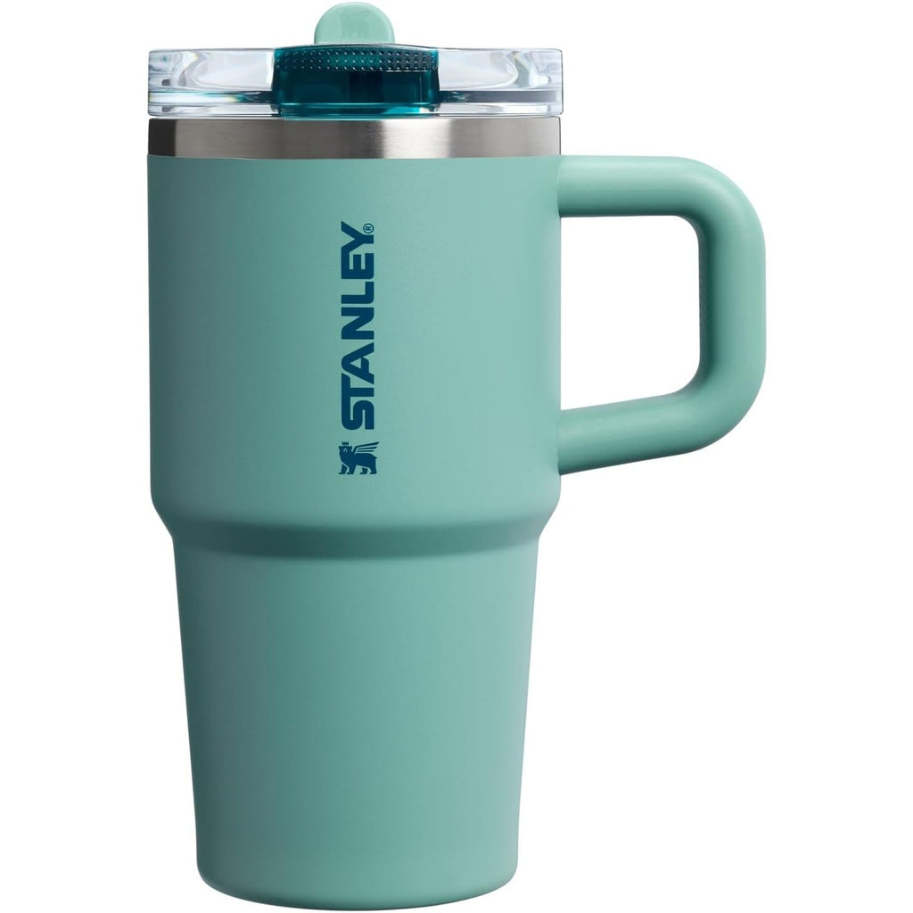 STANLEY Quencher ProTour Flip Straw Tumbler mit auslaufsicherem Deckel 1,2 Liter | Integrierter Strohhalm und Griff | Passt in Becherhalter für Reisen | Isolierter Edelstahlbecher | BPA-frei | Rosenquarz