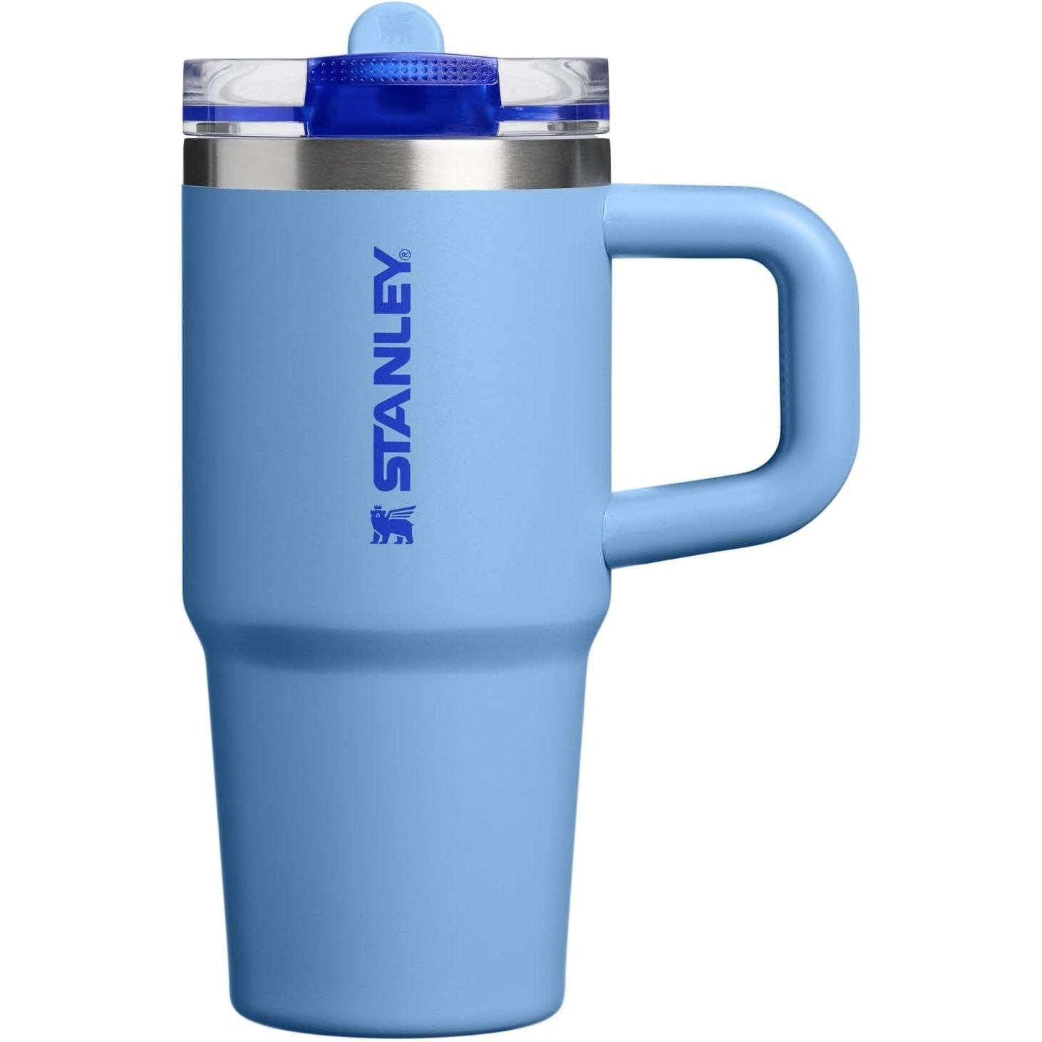 STANLEY Quencher ProTour Flip Straw Tumbler mit auslaufsicherem Deckel 1,2 Liter | Integrierter Strohhalm und Griff | Passt in Becherhalter für Reisen | Isolierter Edelstahlbecher | BPA-frei | Rosenquarz