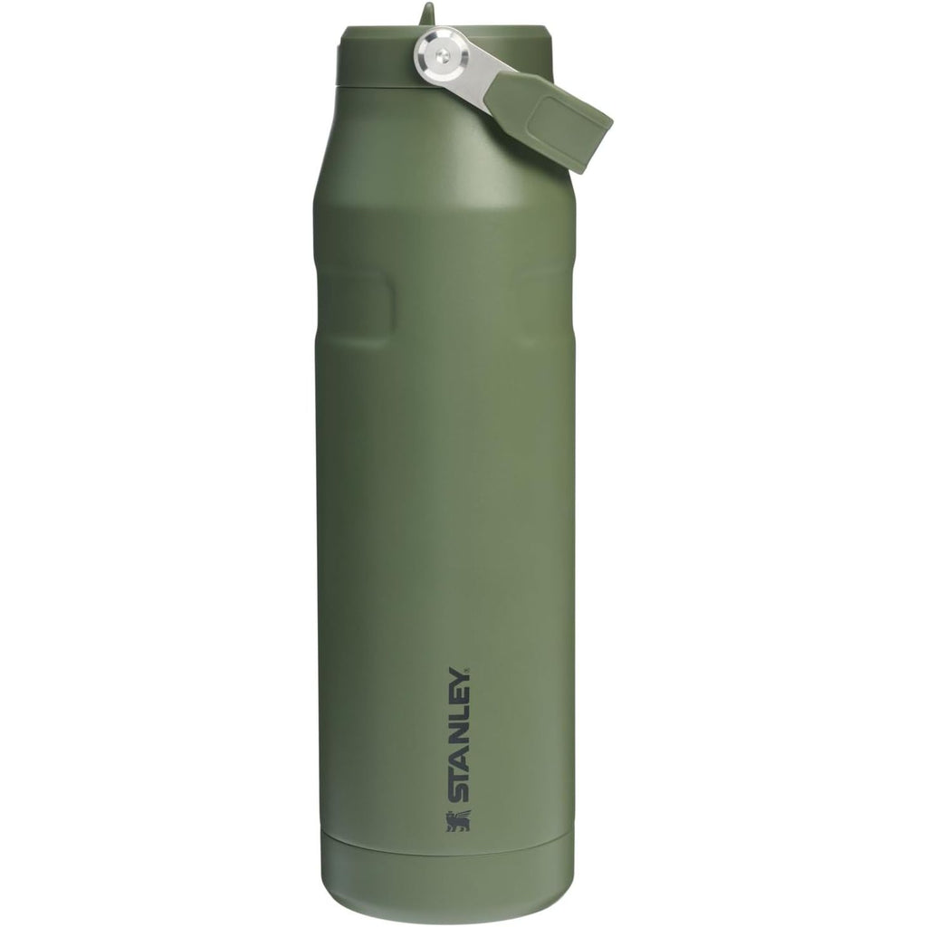 Stanley IceFlow Flip Straw 2.0 Wasserflasche 709 ml | Integrierter Strohhalm mit größerer Öffnung | Leicht und auslaufsicher | Isolierter Edelstahl | BPA-frei | Twilight