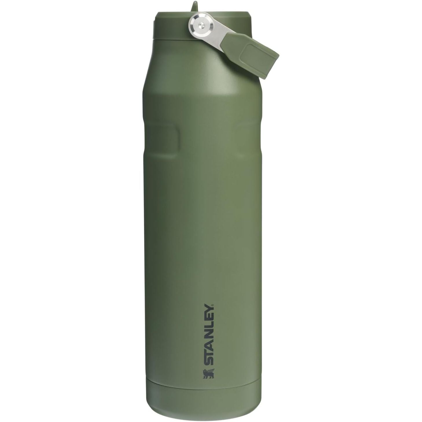 Stanley IceFlow Flip Straw 2.0 Wasserflasche 709 ml | Integrierter Strohhalm mit größerer Öffnung | Leicht und auslaufsicher | Isolierter Edelstahl | BPA-frei | Twilight