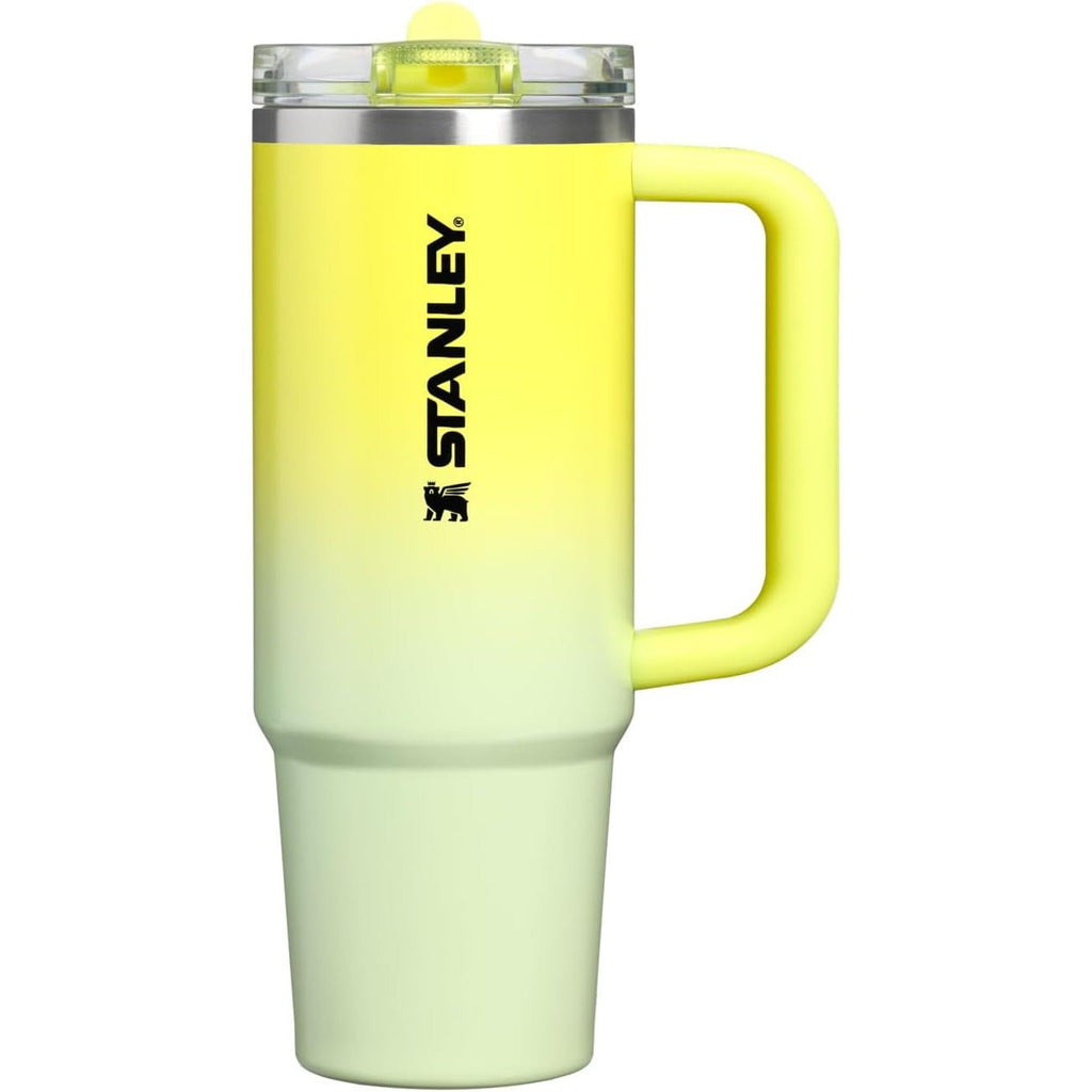 STANLEY Quencher ProTour Flip Straw Tumbler mit auslaufsicherem Deckel 1,2 Liter | Integrierter Strohhalm und Griff | Passt in Becherhalter für Reisen | Isolierter Edelstahlbecher | BPA-frei | Rosenquarz