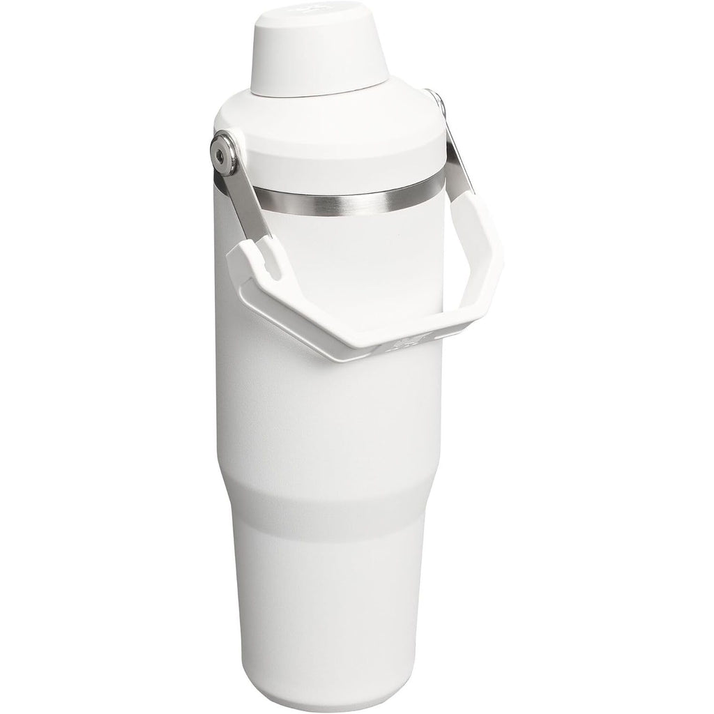 Stanley IceFlow 2.0 Fast Flow Becher mit Griff 887 ml | Angeschrägter Ausgießerdeckel zum Drehen | Auslaufsichere Trinkflasche | Isolierter Edelstahl | BPA-frei | Frost