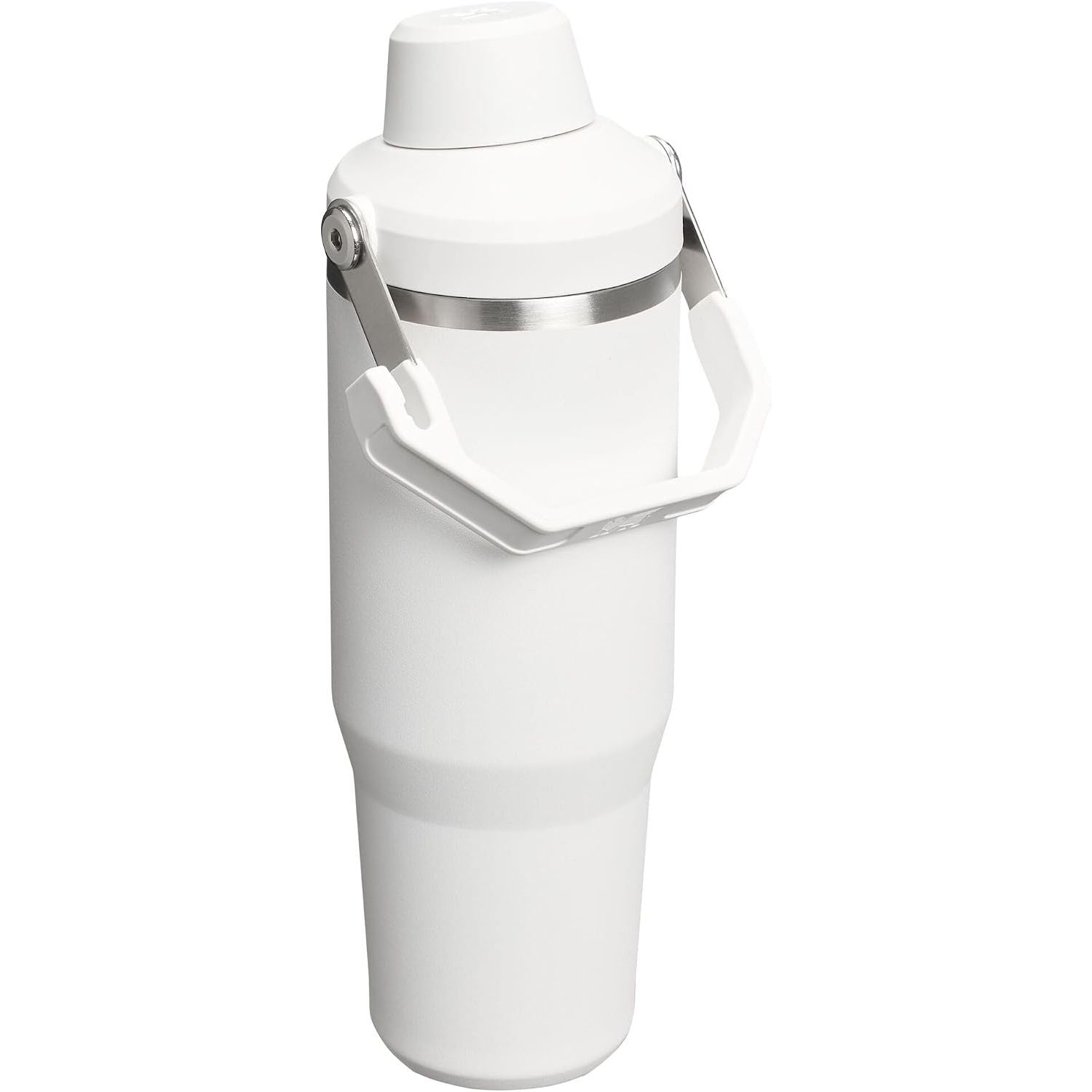 Stanley IceFlow 2.0 Fast Flow Becher mit Griff 887 ml | Angeschrägter Ausgießerdeckel zum Drehen | Auslaufsichere Trinkflasche | Isolierter Edelstahl | BPA-frei | Frost
