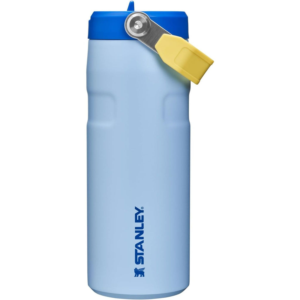 Stanley IceFlow Flip Straw 2.0 Wasserflasche 709 ml | Integrierter Strohhalm mit größerer Öffnung | Leicht und auslaufsicher | Isolierter Edelstahl | BPA-frei | Twilight