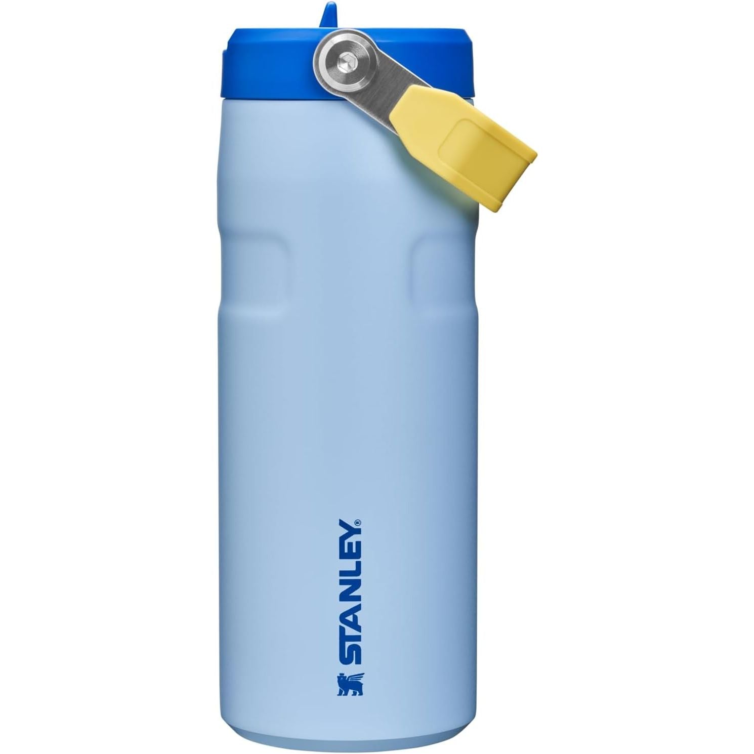 Stanley IceFlow Flip Straw 2.0 Wasserflasche 709 ml | Integrierter Strohhalm mit größerer Öffnung | Leicht und auslaufsicher | Isolierter Edelstahl | BPA-frei | Twilight