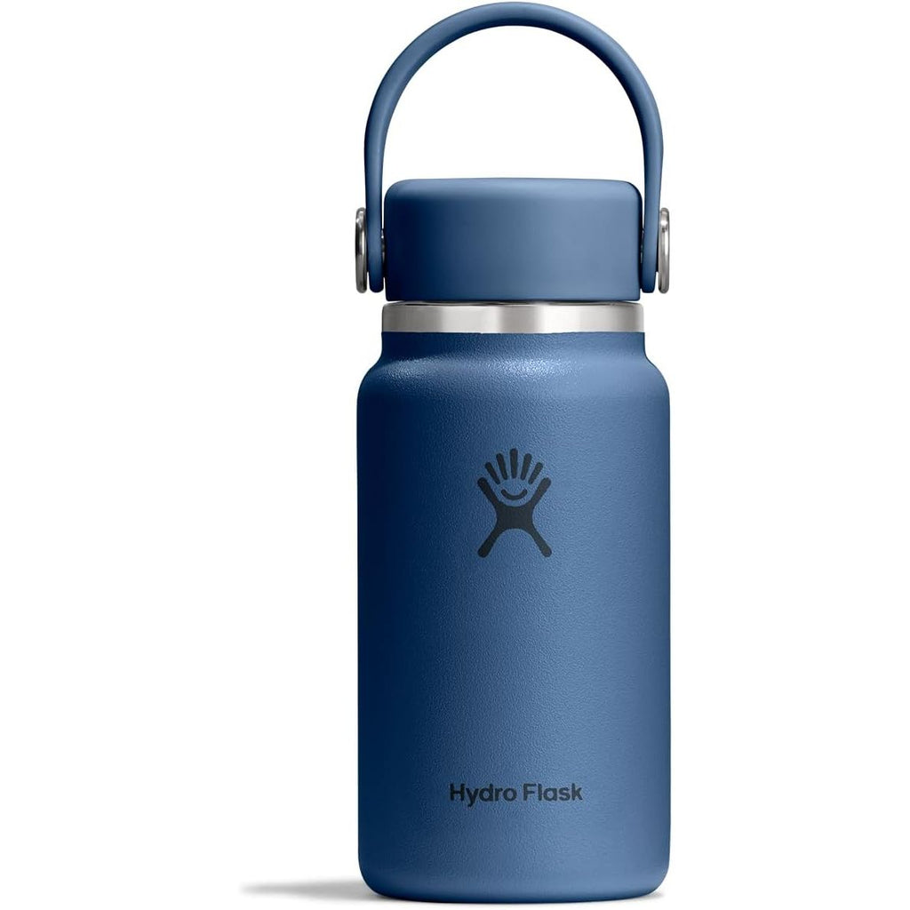Hydro Flask Micro Bottle – Isolierte, auslaufsichere Mini-Flasche für Handtasche oder Hosentasche in 198 ml Agave Green