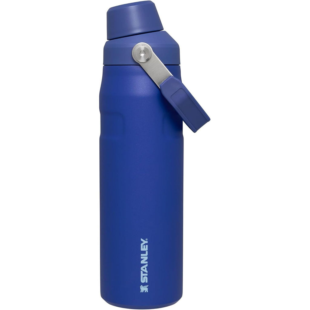 Stanley IceFlow Fast Flow Wasserflasche 709 ml | Abgewinkelter Ausgießerdeckel | Leicht und auslaufsicher für Reisen und Sport | Isolierter Edelstahl | BPA-frei | Rosenquarz