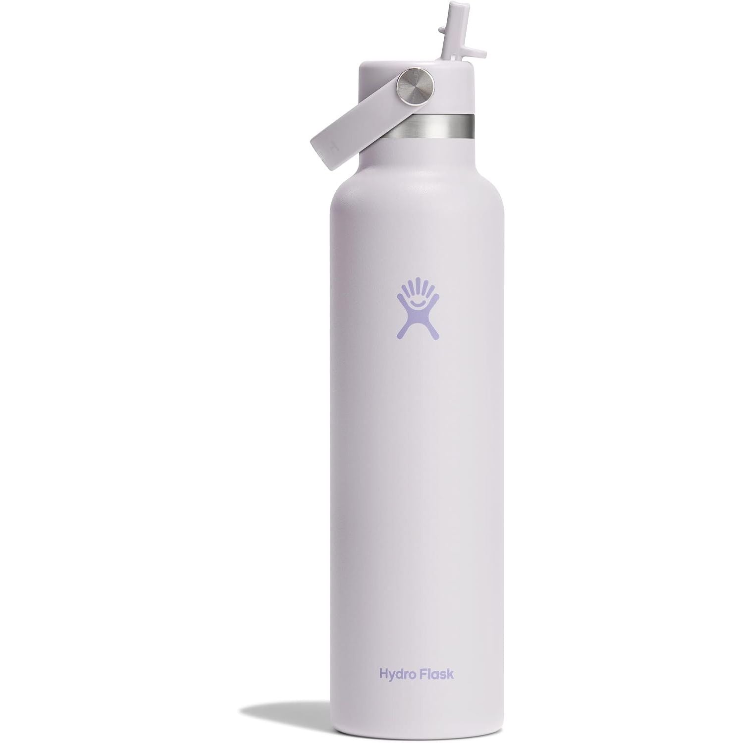 Hydro Flask Wasserflasche – isolierter Edelstahl – Strohhalmverschluss, auslaufsicher, tropfsicher in 24 Oz Capri Blue