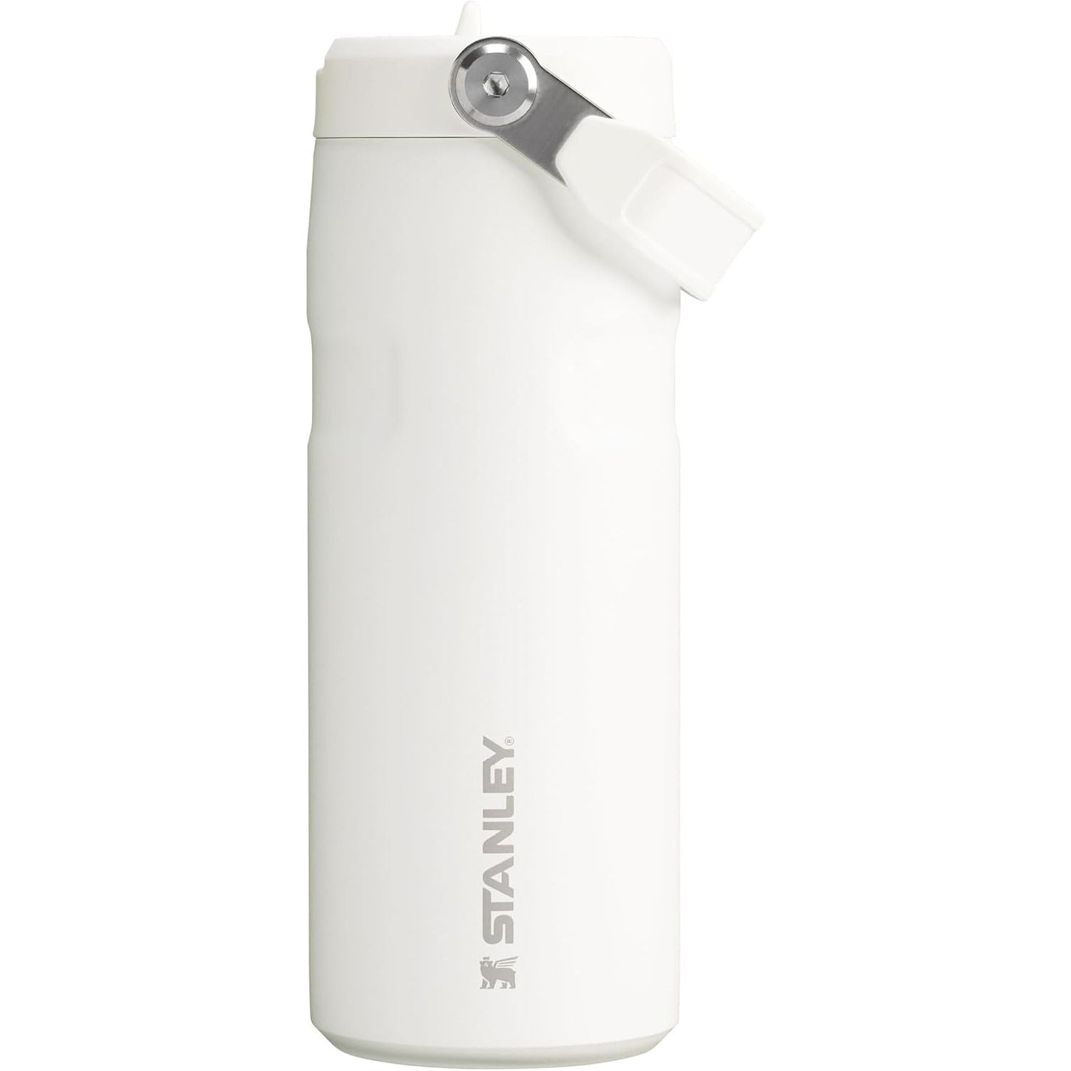 Stanley IceFlow Flip Straw 2.0 Wasserflasche 709 ml | Integrierter Strohhalm mit größerer Öffnung | Leicht und auslaufsicher | Isolierter Edelstahl | BPA-frei | Twilight