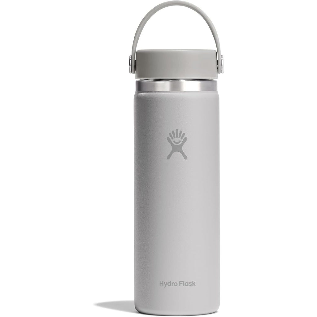 Hydro Flask Wasserflasche – isolierter Edelstahl – Weithals-Flex-Deckel, auslaufsicher, tropffrei und wiederbefüllbar, 590 ml Harbor Blue