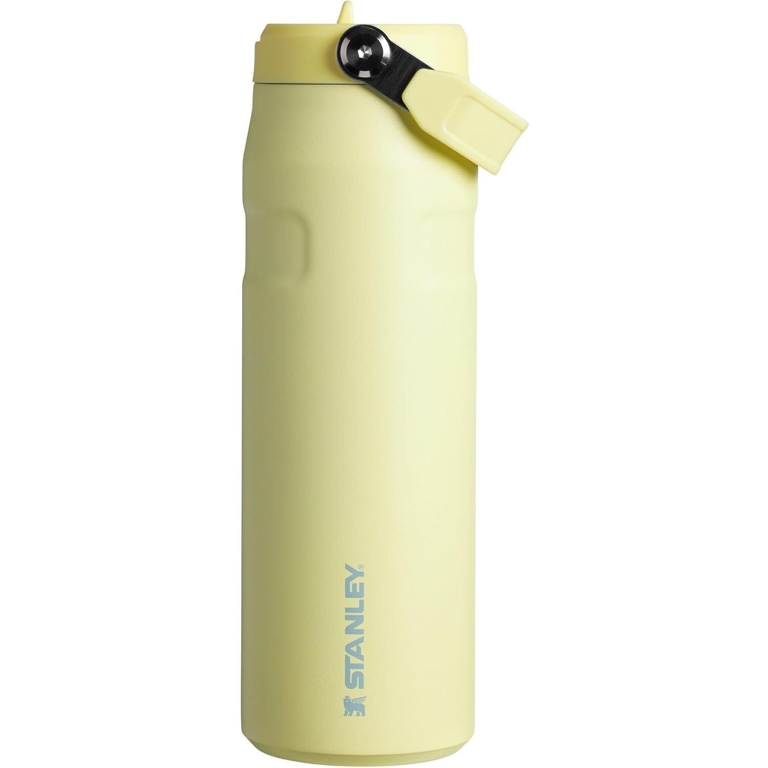 Stanley IceFlow Flip Straw 2.0 Wasserflasche 709 ml | Integrierter Strohhalm mit größerer Öffnung | Leicht und auslaufsicher | Isolierter Edelstahl | BPA-frei | Twilight
