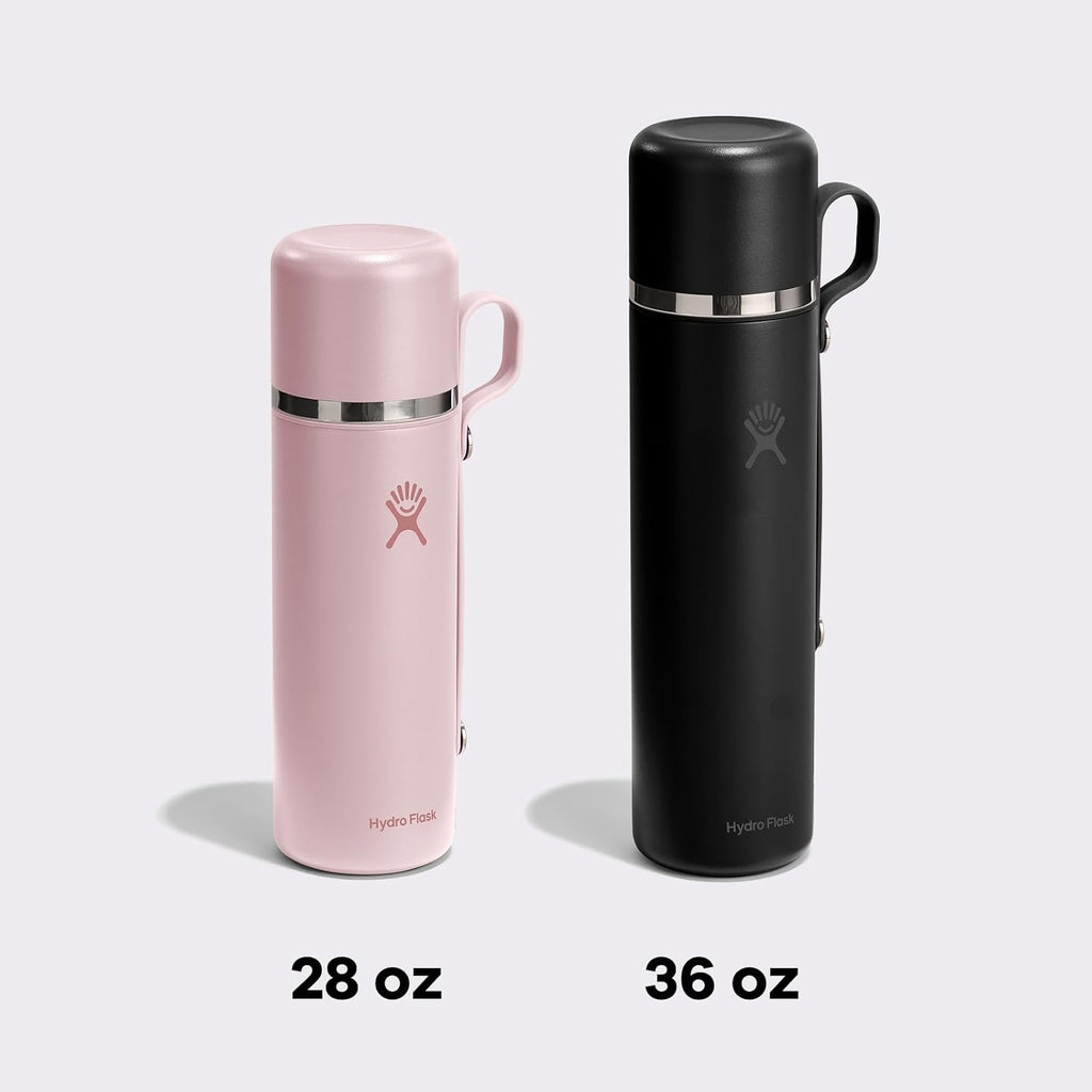 Hydro Flask Hot Flask & Becher – Isolierter Edelstahl, Heißgetränke-Reisebehälter für Kaffee & Tee 1065 ml Trillium Pink