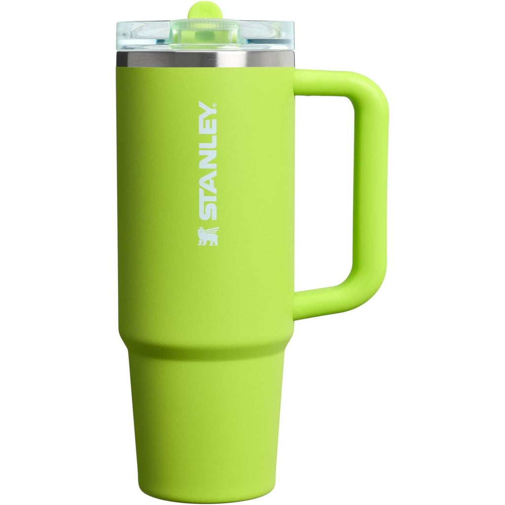 STANLEY Quencher ProTour Flip Straw Tumbler mit auslaufsicherem Deckel 1,2 Liter | Integrierter Strohhalm und Griff | Passt in Becherhalter für Reisen | Isolierter Edelstahlbecher | BPA-frei | Rosenquarz