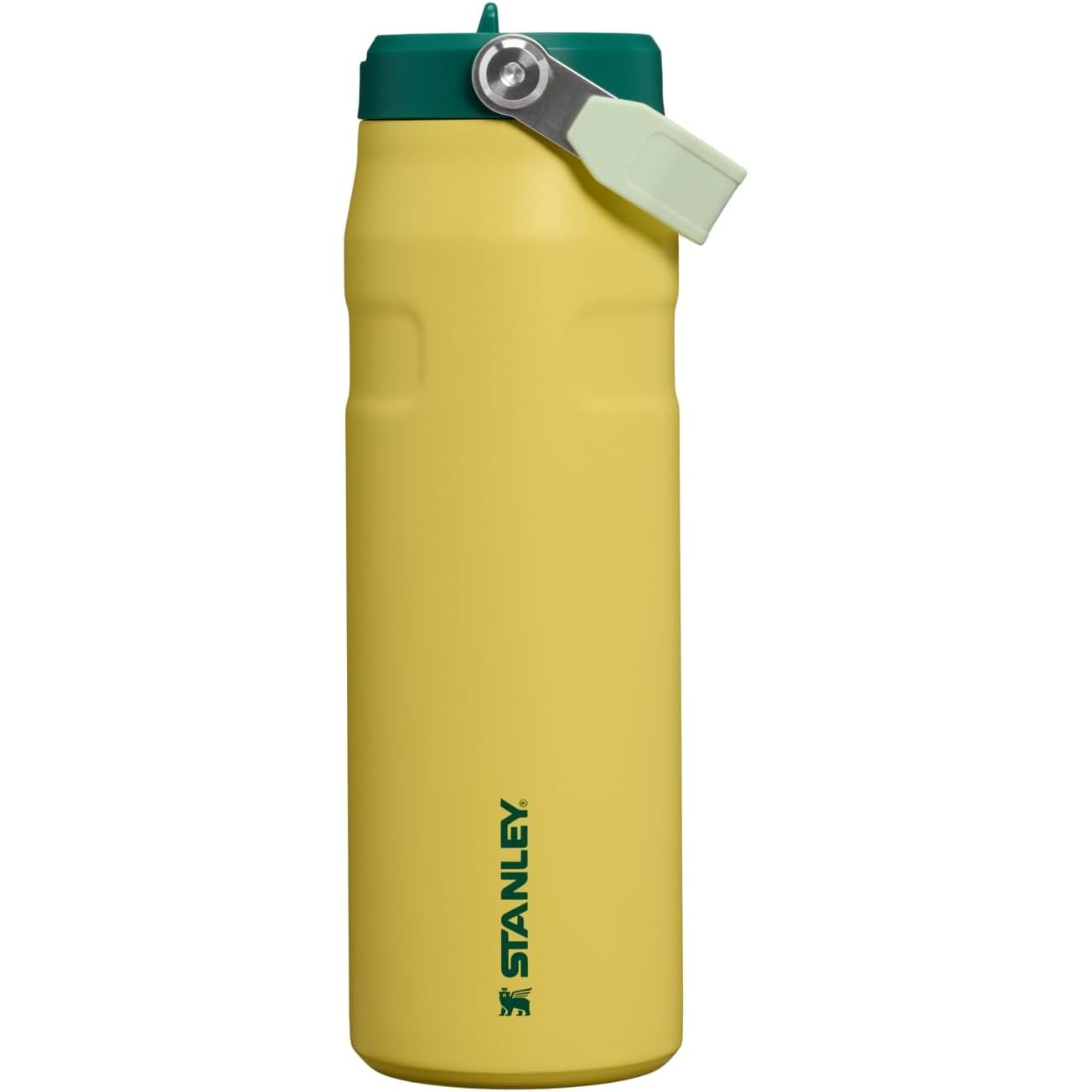 Stanley IceFlow Flip Straw 2.0 Wasserflasche 709 ml | Integrierter Strohhalm mit größerer Öffnung | Leicht und auslaufsicher | Isolierter Edelstahl | BPA-frei | Twilight