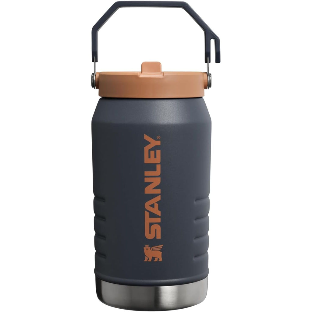 Stanley IceFlow 2.0 Flip Straw Kanne mit Griff 40 oz | Schraubverschluss und hochklappbarer Trinkhalm | Auslaufsicher für Reise und Sport | Isolierter Edelstahl | BPA-frei | Dried Pine