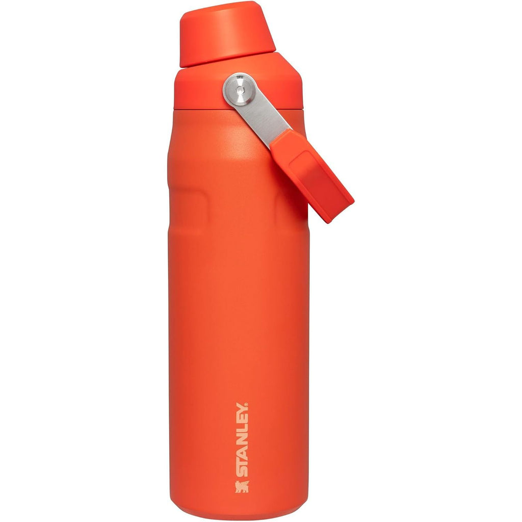 Stanley IceFlow Fast Flow Wasserflasche 709 ml | Abgewinkelter Ausgießerdeckel | Leicht und auslaufsicher für Reisen und Sport | Isolierter Edelstahl | BPA-frei | Rosenquarz
