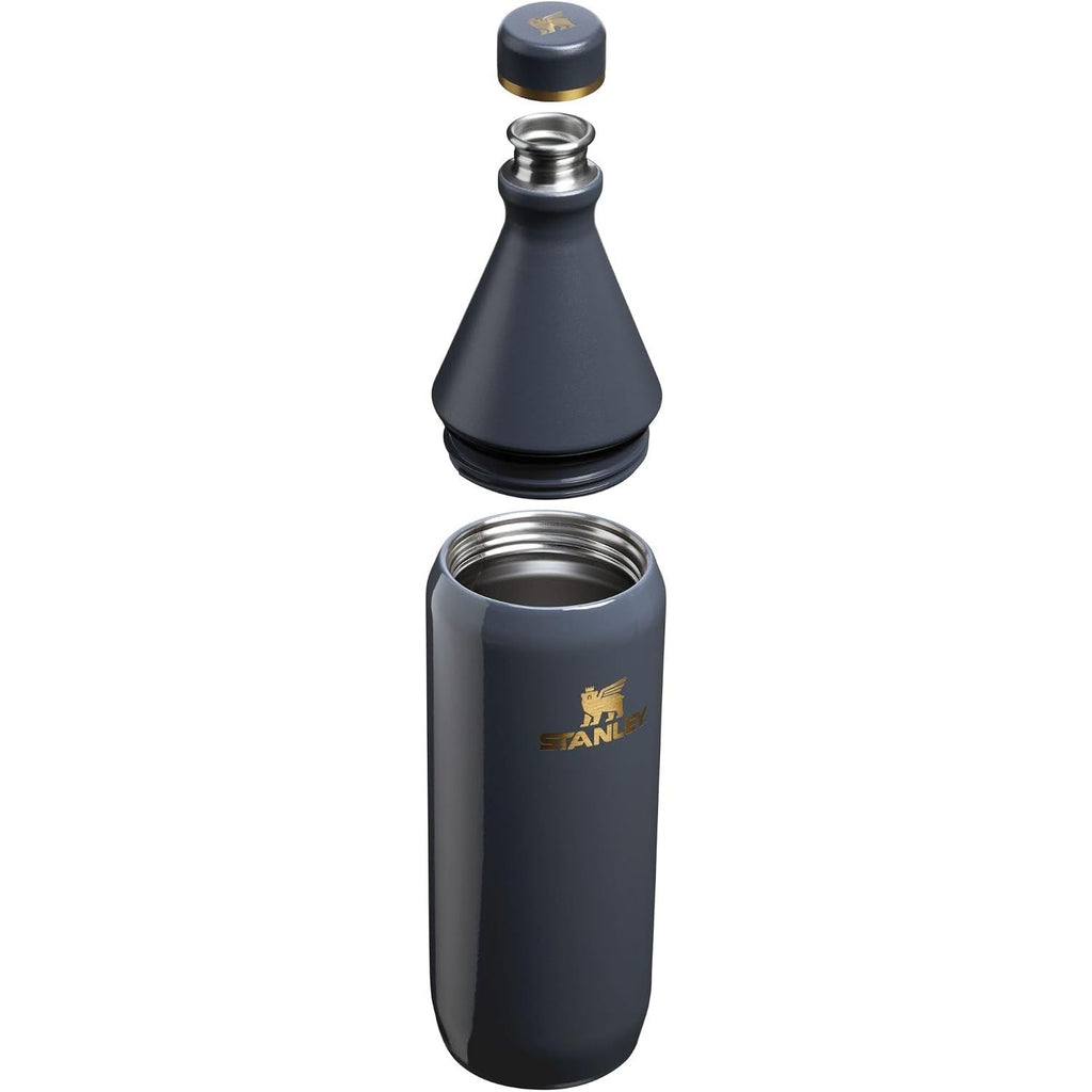 Stanley All Day Slim Flasche 1,0 L | Drehverschluss mit auslaufsicherer Dichtung | Schlankes Design für Reisen und Fitnessstudio | Isolierte Edelstahl-Wasserflasche | BPA-frei | Twilight Gloss