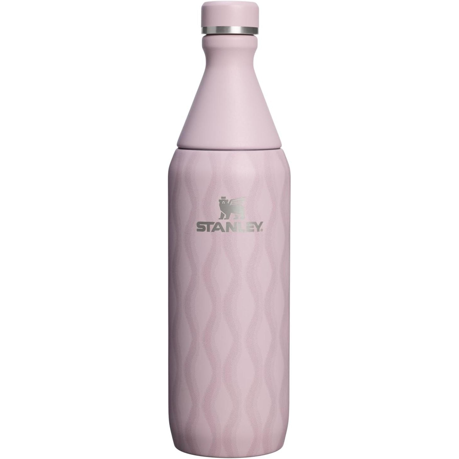 Stanley All Day Slim Bottle 20 oz | Schraubdeckel mit auslaufsicherer Dichtung | Schlankes Design für Reisen und Sport | Isolierter Edelstahl | BPA-frei | Creme