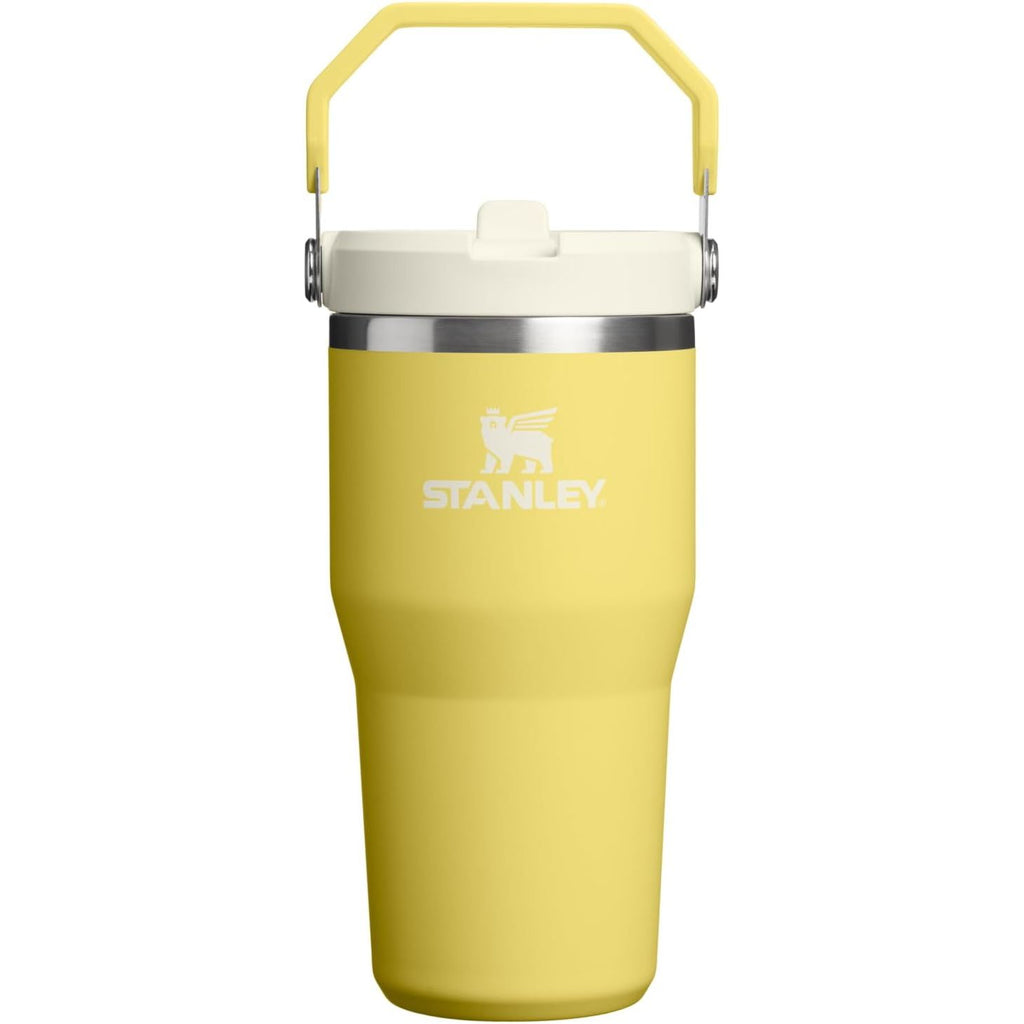 STANLEY IceFlow 2.0 Flip Straw Tumbler mit Griff 887 ml | Drehverschluss und Klappstrohhalm | Auslaufsichere Wasserflasche | Isolierter Edelstahl | BPA-frei | Rose Quarz 2.0