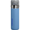 STANLEY Quick Flip GO Wasserflasche 700 ml | Deckel mit Druckknopf | Auslaufsicher und kompakt für Reisen und Sport | Isolierter Edelstahl | BPA-frei | Blue Sky