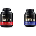 Optimum Nutrition Gold Standard 100% Micellar Casein Protein Powder & Gold Standard 100% Whey Protein Powder, Extreme Milk Chocolate, 5 Pound (Packaging May Vary)
