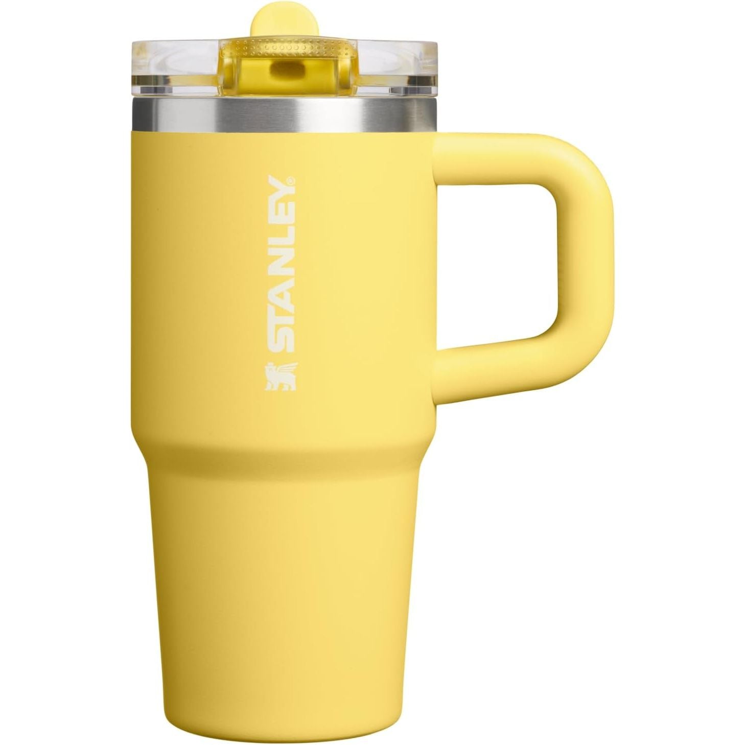 STANLEY Quencher ProTour Flip Straw Tumbler mit auslaufsicherem Deckel 1,2 Liter | Integrierter Strohhalm und Griff | Passt in Becherhalter für Reisen | Isolierter Edelstahlbecher | BPA-frei | Rosenquarz