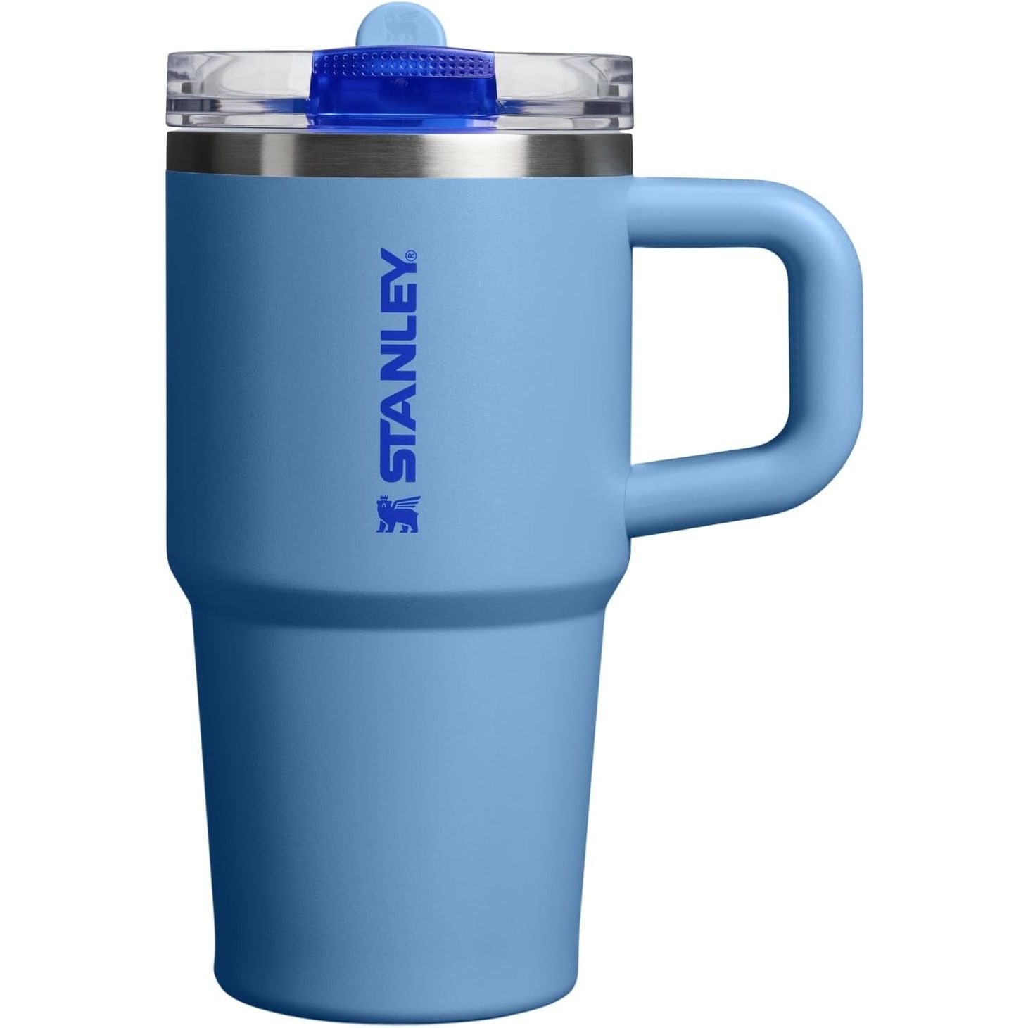 STANLEY Quencher ProTour Flip Straw Tumbler mit auslaufsicherem Deckel 1,2 Liter | Integrierter Strohhalm und Griff | Passt in Becherhalter für Reisen | Isolierter Edelstahlbecher | BPA-frei | Rosenquarz