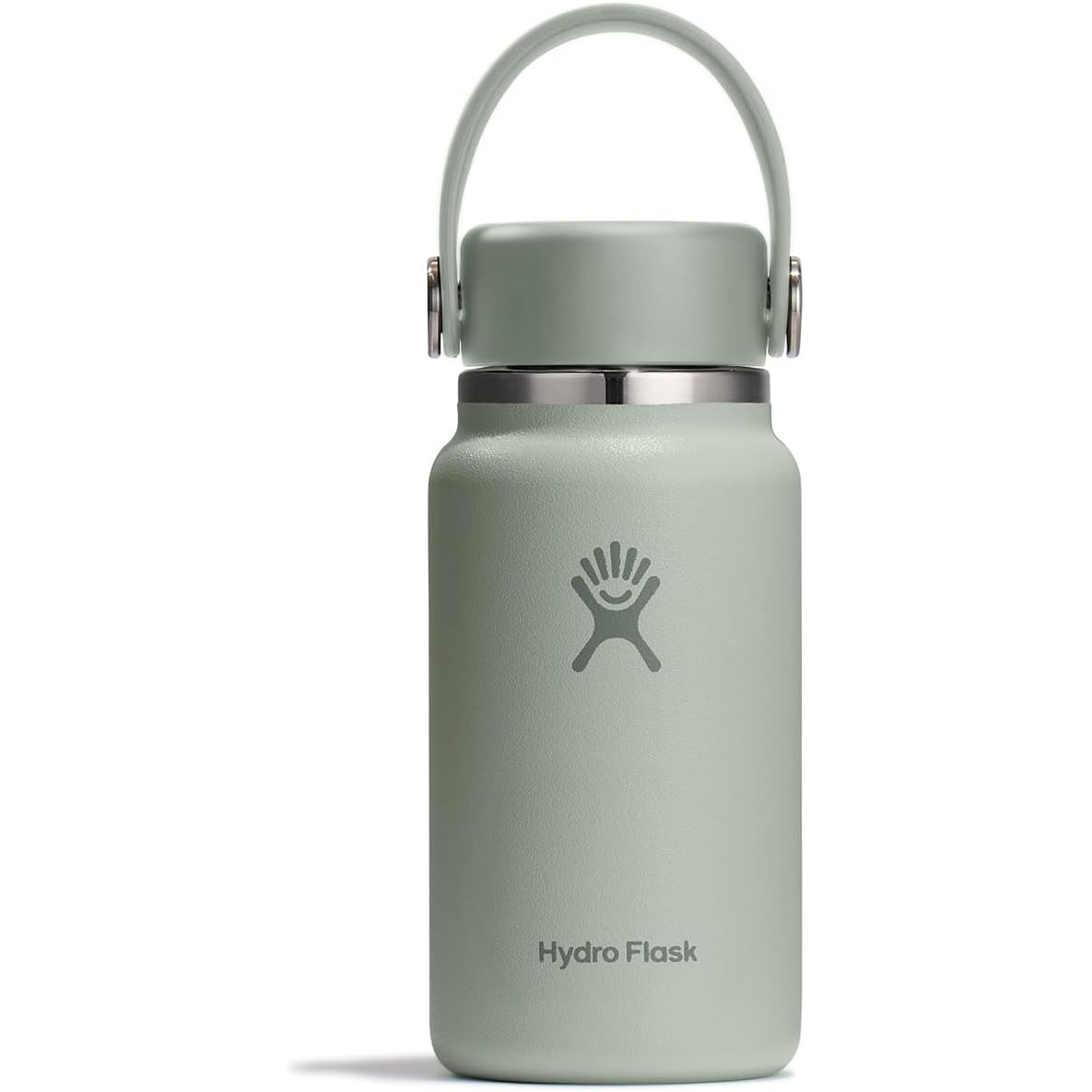 Hydro Flask Micro Bottle – Auslaufsichere Taschenflasche – Isolierte Mini-Wasserflasche 198 ml Aloe