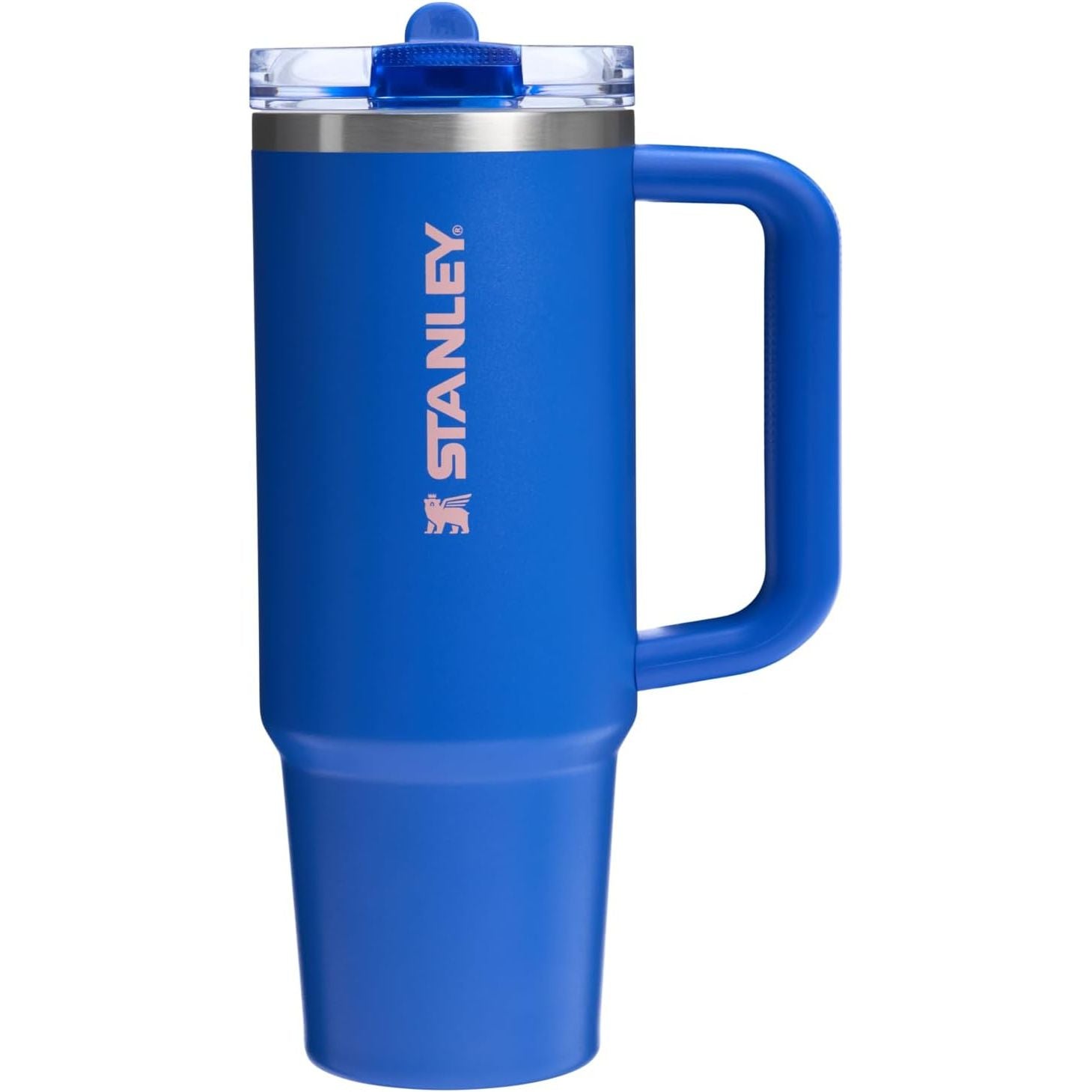 STANLEY Quencher ProTour Flip Straw Tumbler mit auslaufsicherem Deckel 1,2 Liter | Integrierter Strohhalm und Griff | Passt in Becherhalter für Reisen | Isolierter Edelstahlbecher | BPA-frei | Rosenquarz