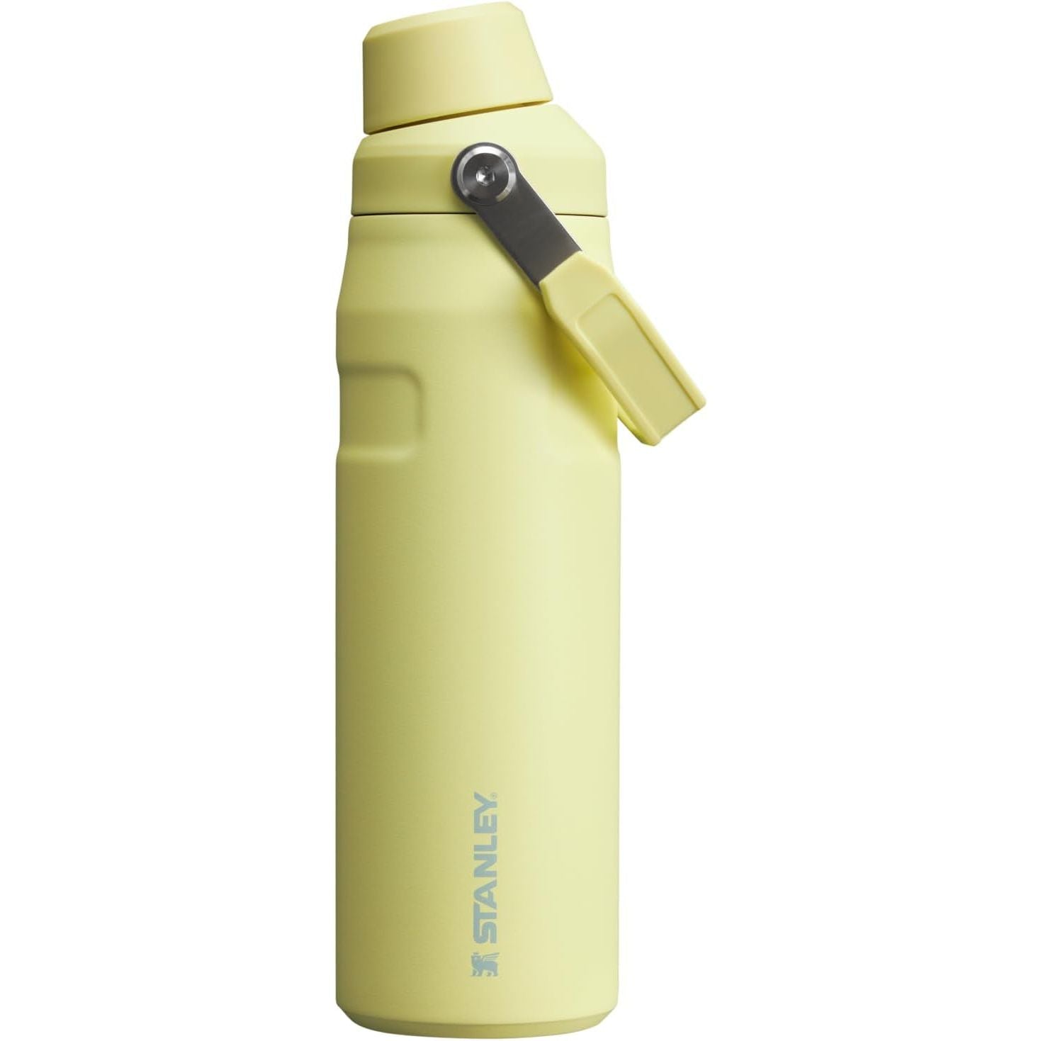 Stanley IceFlow Fast Flow Wasserflasche 709 ml | Abgewinkelter Ausgießerdeckel | Leicht und auslaufsicher für Reisen und Sport | Isolierter Edelstahl | BPA-frei | Rosenquarz