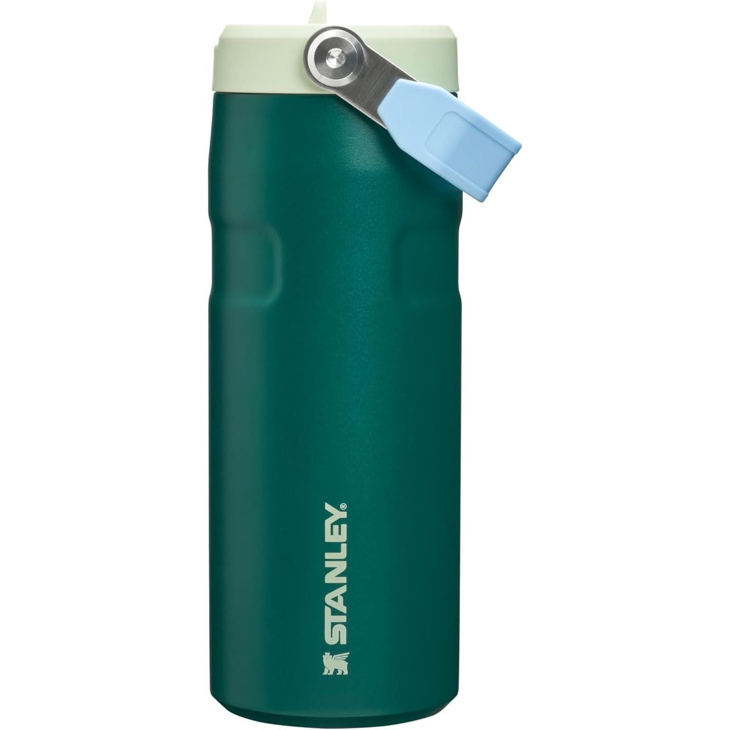 Stanley IceFlow Flip Straw 2.0 Wasserflasche 709 ml | Integrierter Strohhalm mit größerer Öffnung | Leicht und auslaufsicher | Isolierter Edelstahl | BPA-frei | Twilight