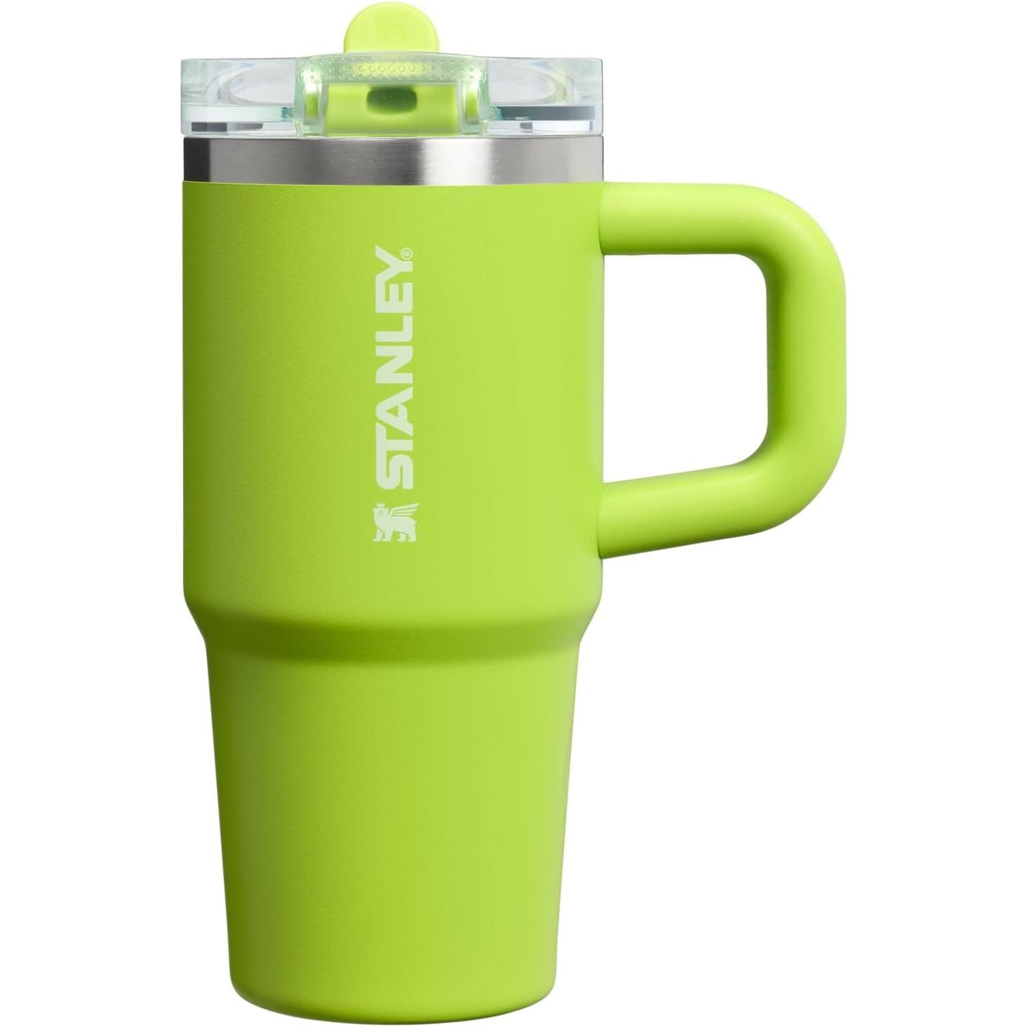 STANLEY Quencher ProTour Flip Straw Tumbler mit auslaufsicherem Deckel 1,2 Liter | Integrierter Strohhalm und Griff | Passt in Becherhalter für Reisen | Isolierter Edelstahlbecher | BPA-frei | Rosenquarz