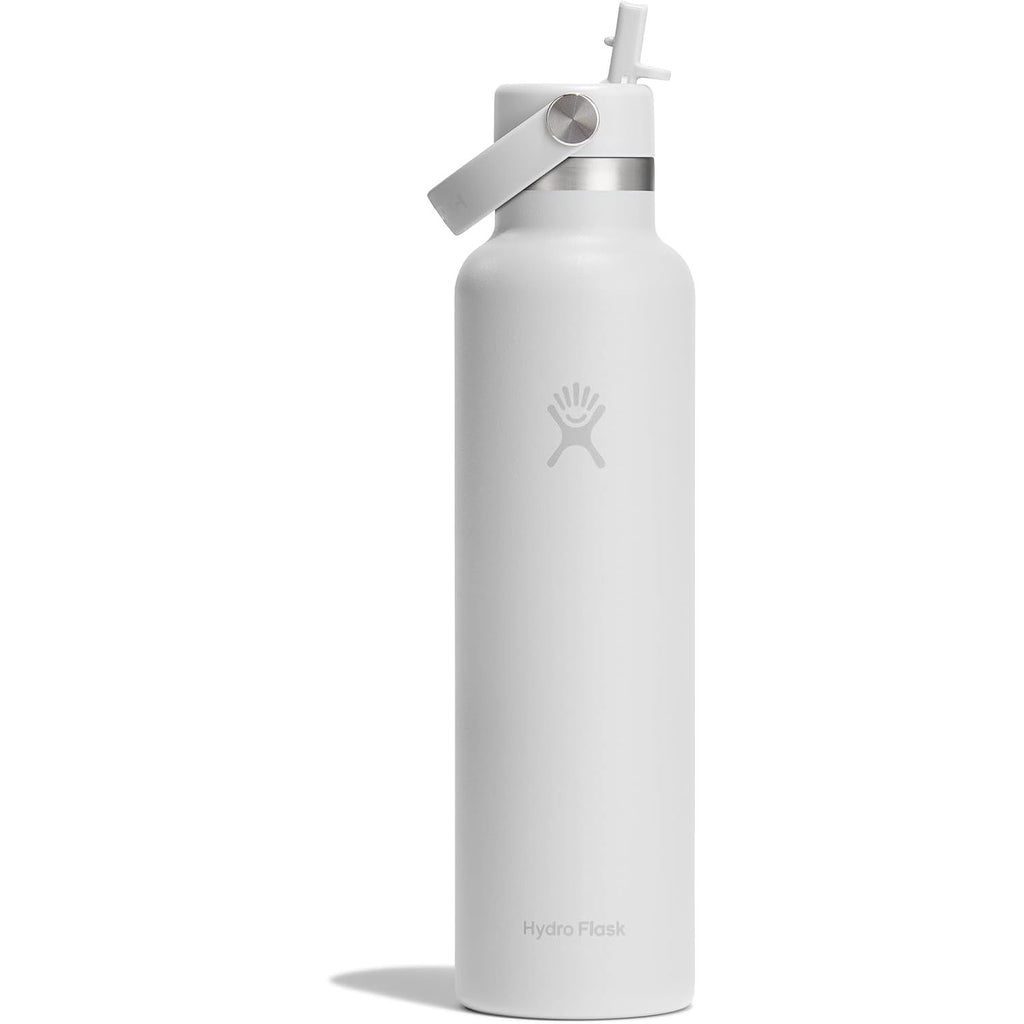 Hydro Flask Wasserflasche – isolierter Edelstahl – Strohhalmverschluss, auslaufsicher, tropfsicher in 24 Oz Capri Blue
