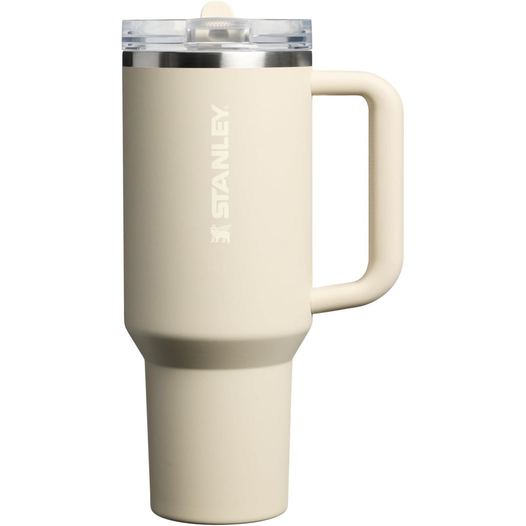 STANLEY Quencher ProTour Flip Straw Tumbler mit auslaufsicherem Deckel 1,2 Liter | Integrierter Strohhalm und Griff | Passt in Becherhalter für Reisen | Isolierter Edelstahlbecher | BPA-frei | Rosenquarz