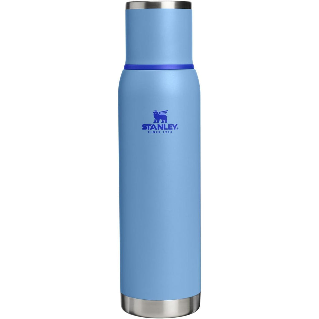 Stanley Adventure-To-Go Vakuumflasche 1,1 l | Weithals mit auslaufsicherem Tassendeckel | Hält Getränke heiß oder kalt | Kompakt für Reisen | Isolierte Edelstahl-Thermflasche | BPA-frei | Spring Green