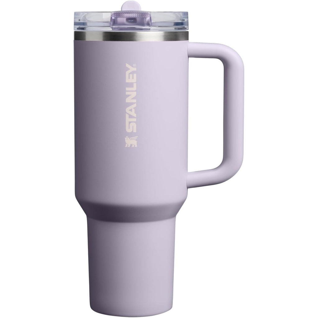 STANLEY Quencher ProTour Flip Straw Tumbler mit auslaufsicherem Deckel 1,2 Liter | Integrierter Strohhalm und Griff | Passt in Becherhalter für Reisen | Isolierter Edelstahlbecher | BPA-frei | Rosenquarz