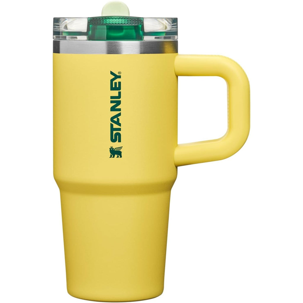STANLEY Quencher ProTour Flip Straw Tumbler mit auslaufsicherem Deckel 1,2 Liter | Integrierter Strohhalm und Griff | Passt in Becherhalter für Reisen | Isolierter Edelstahlbecher | BPA-frei | Rosenquarz